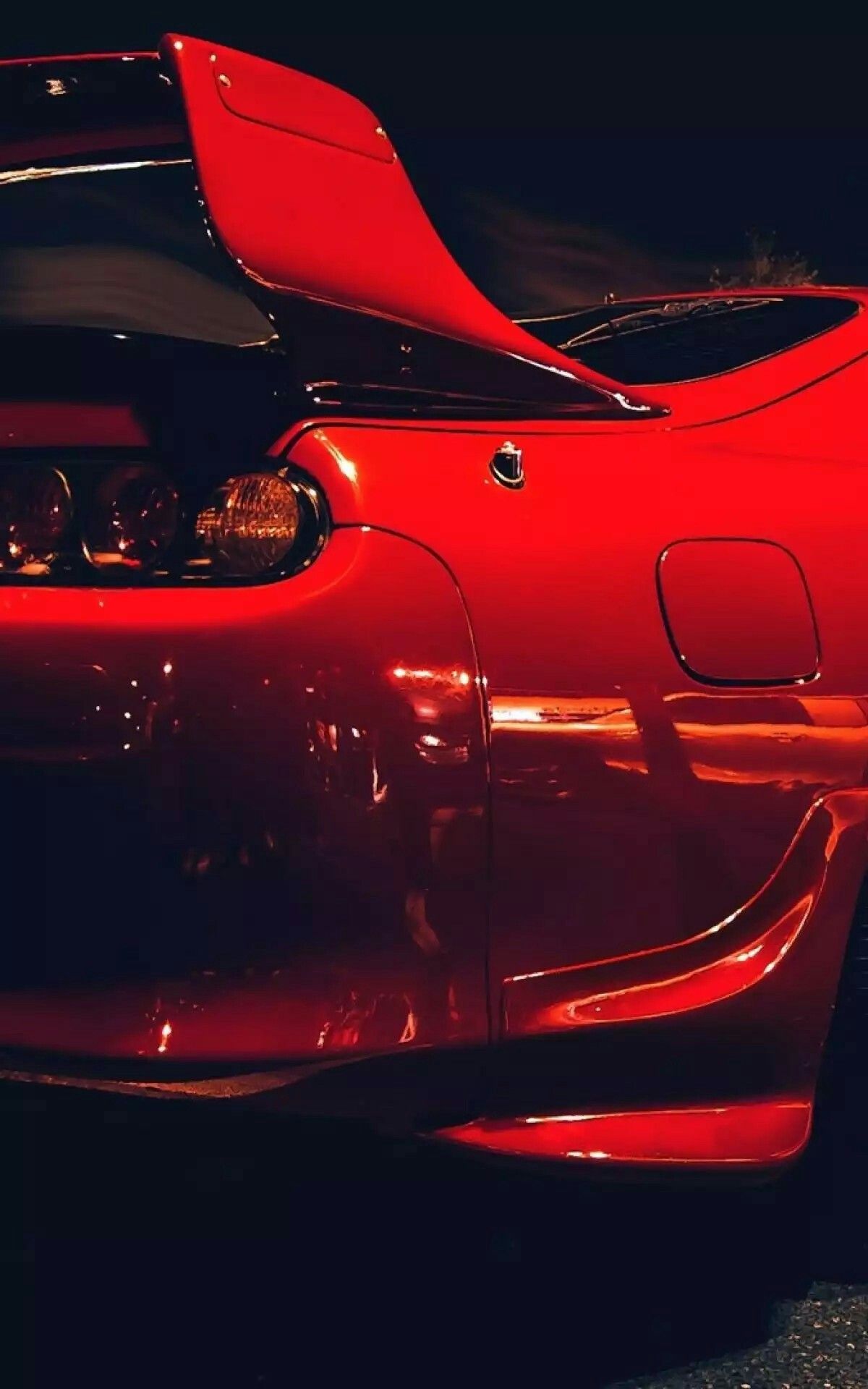 Red Sports Car Wallpaper. Black car wallpaper, Red sports car, Red and black wallpaper