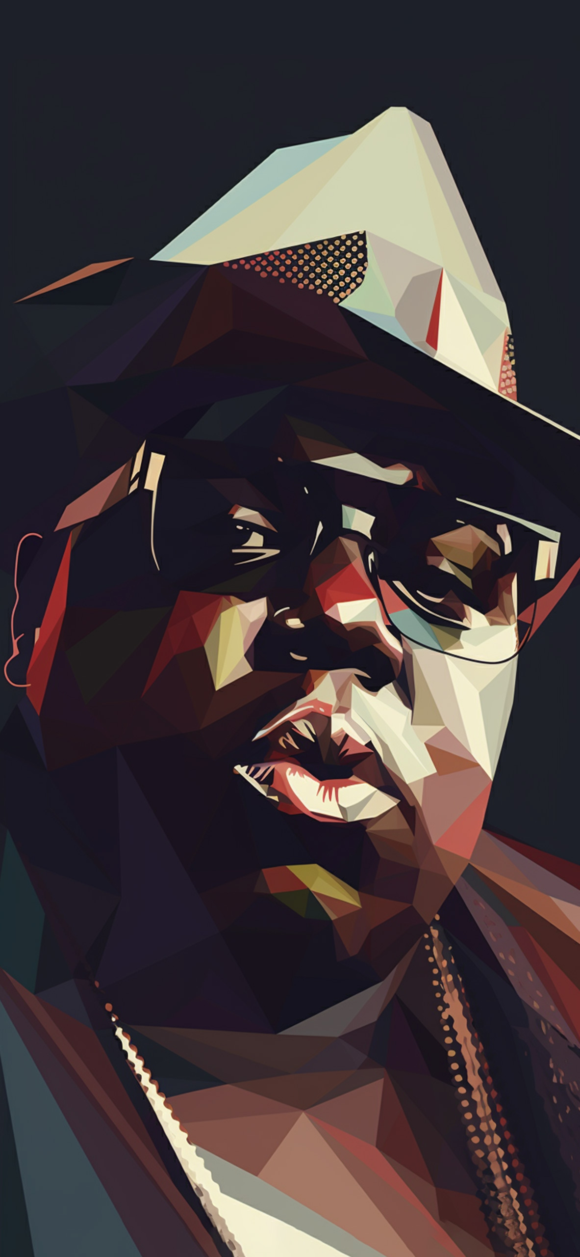 The Notorious B.I.G. Art Wallpaper Wallpaper for iPhone
