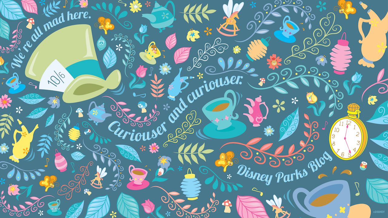 Disney Pattern Wallpaper