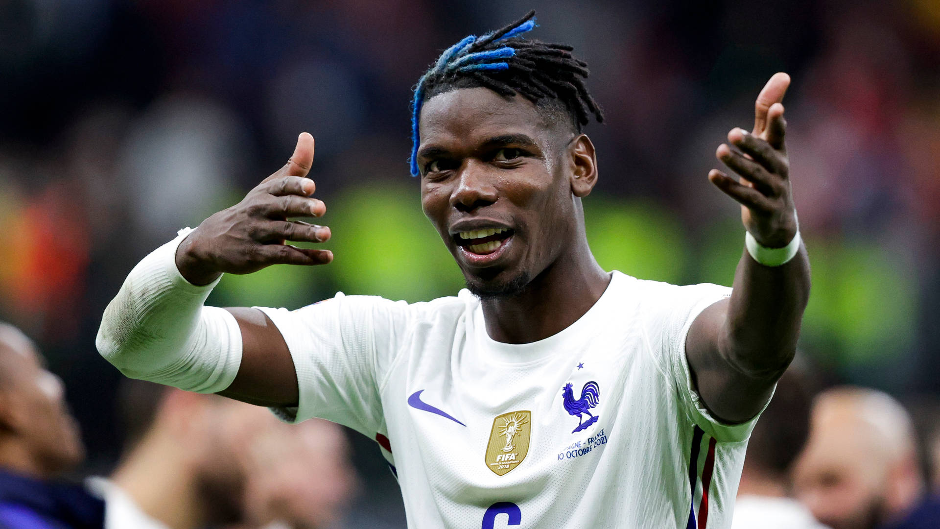 Download France National Football Team Paul Pogba Wallpaper