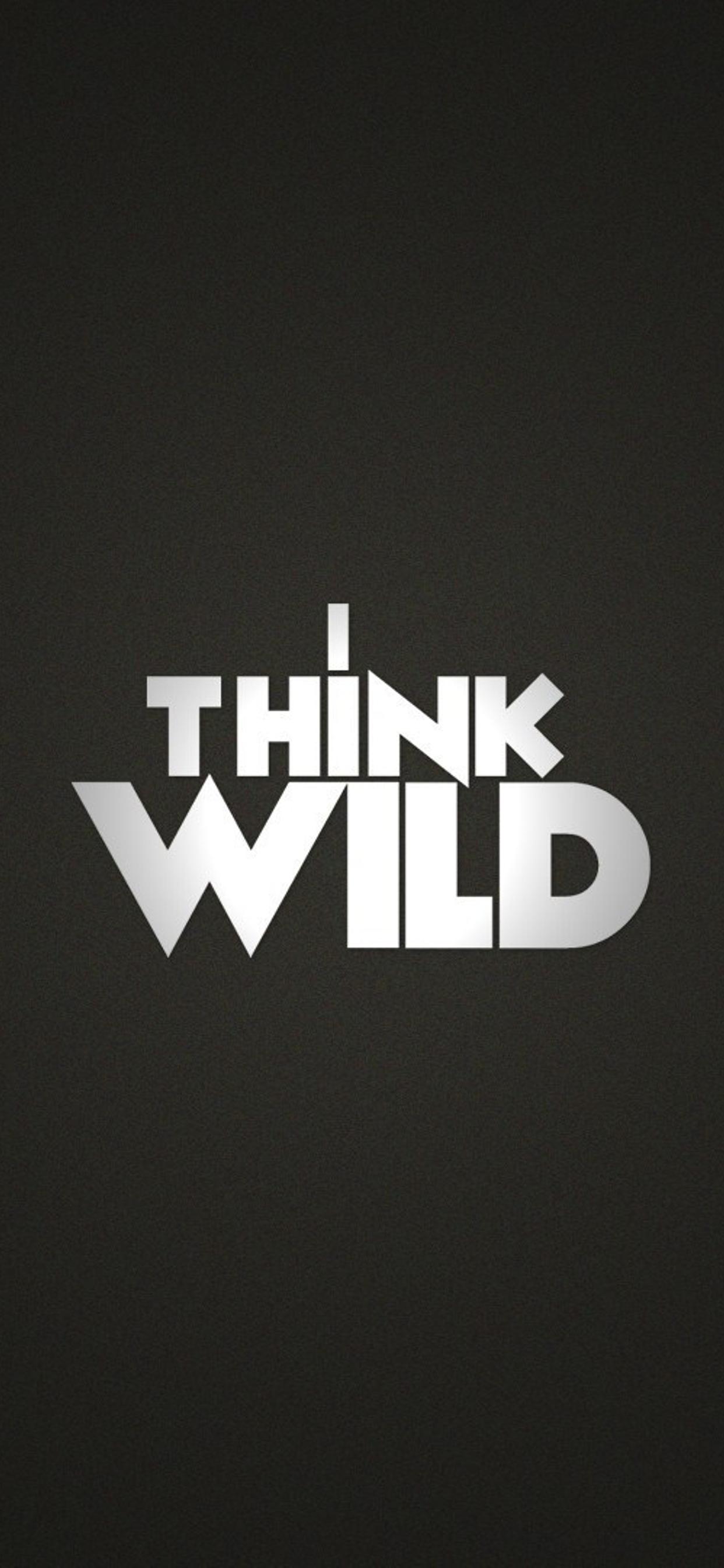 Simple and creative wallpaper think wild