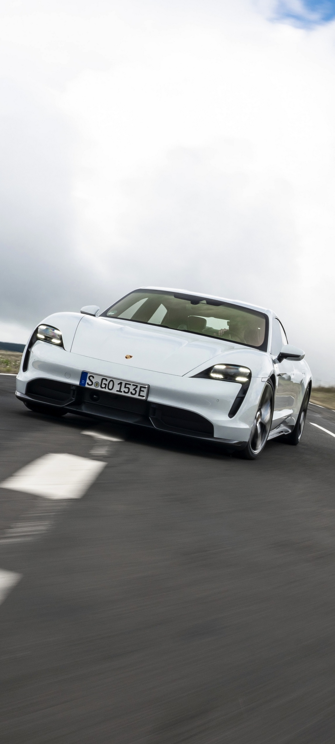 Porsche Taycan iPhone Wallpaper
