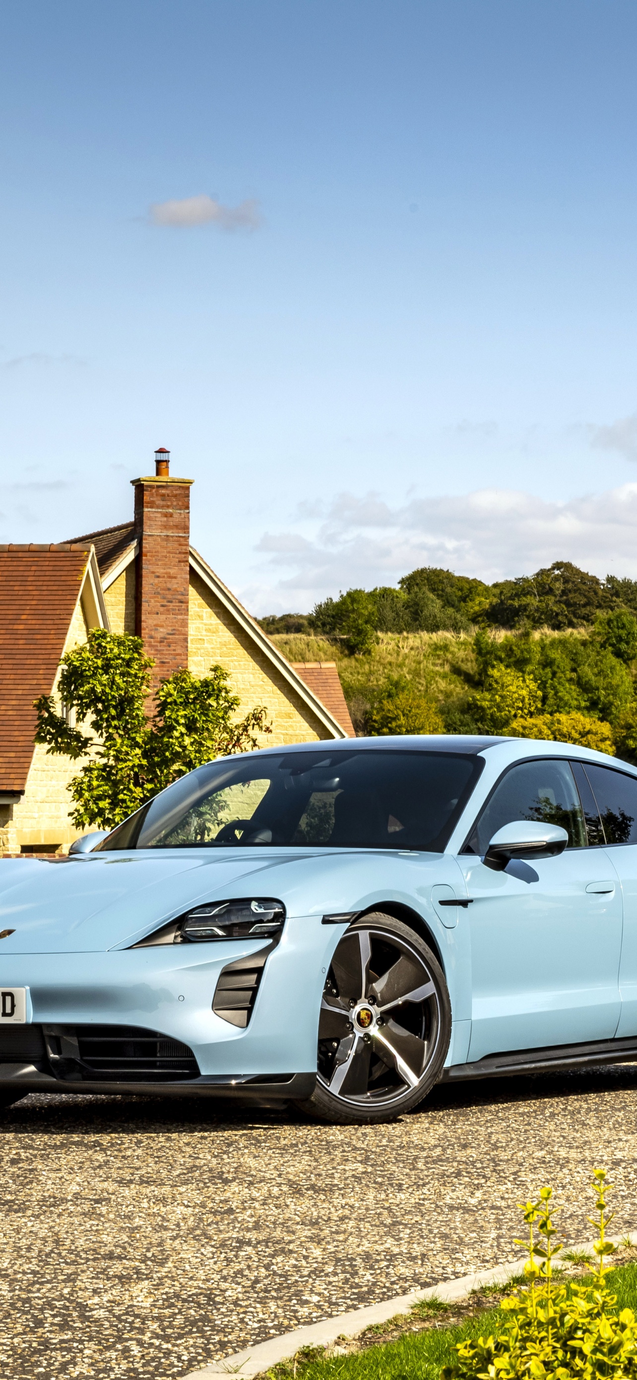 Porsche Taycan 4S Wallpaper 4K, 2021, Cars