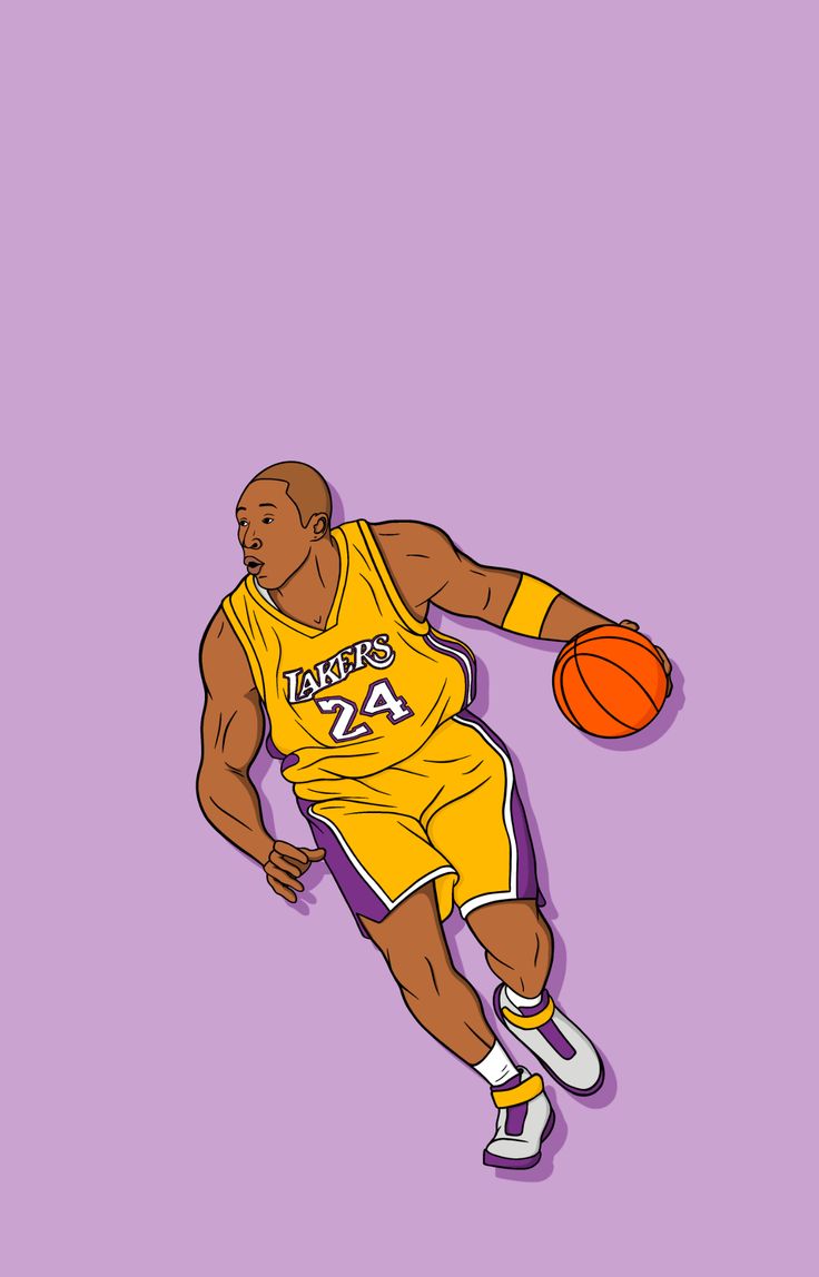 Kobe Bryant Angeles Basketball by sportsign. Kobe bryant, Kobe bryant wallpaper, Kobe