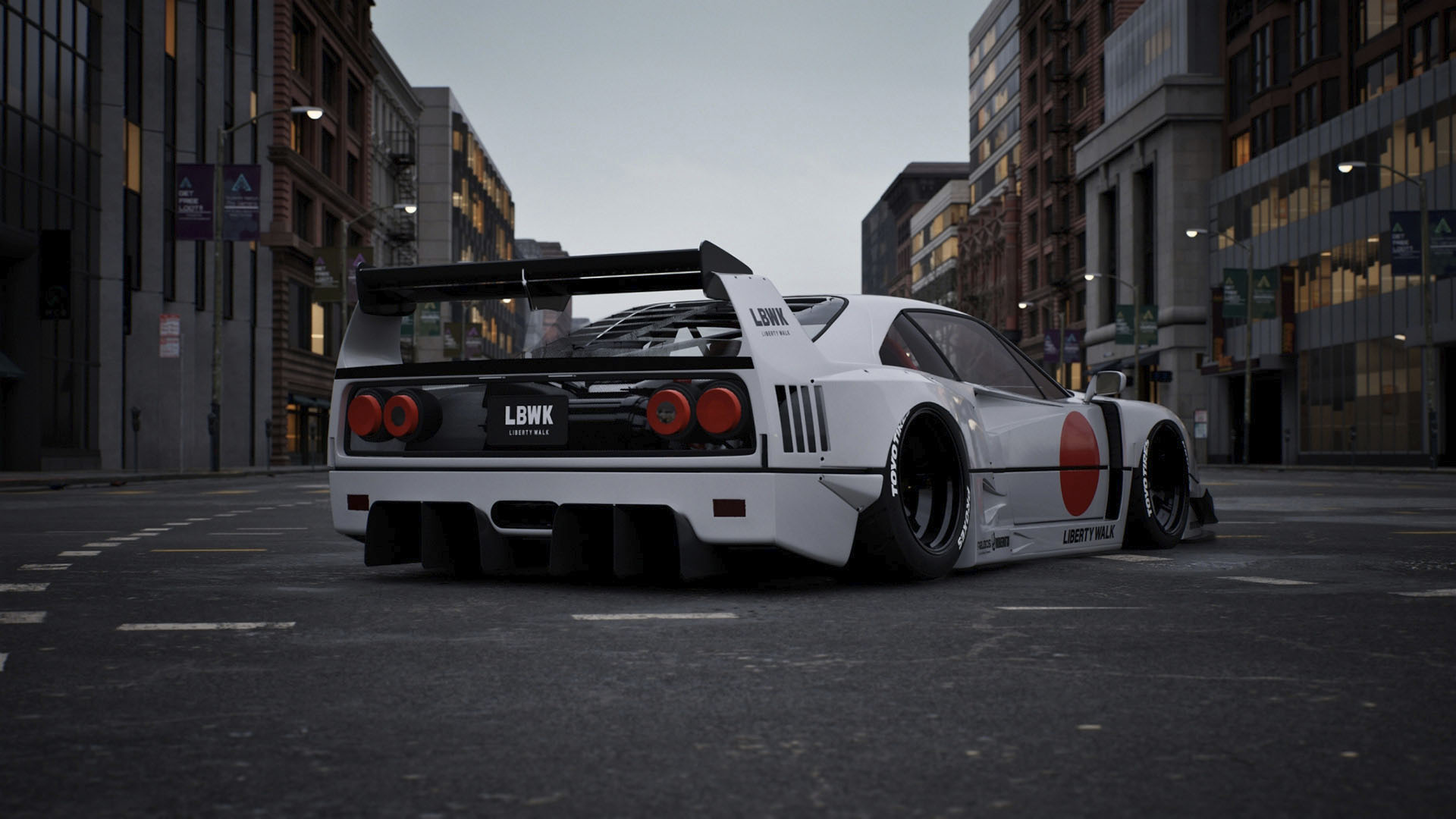 Probably the most controversial Ferrari F40 in the world