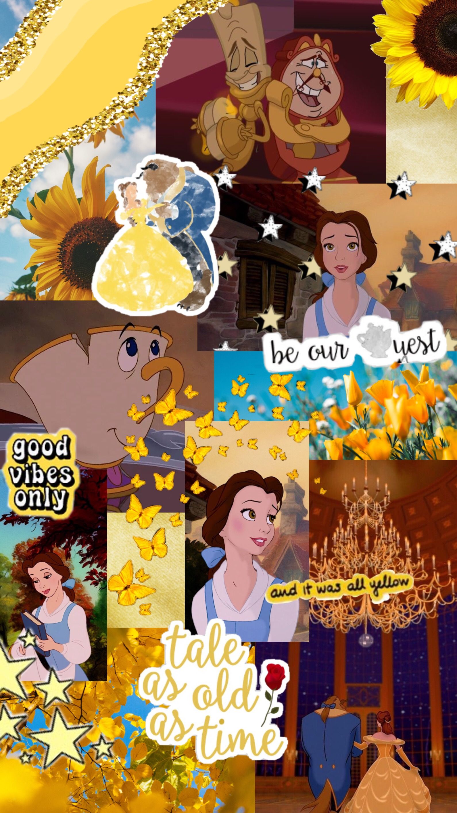 Aesthetic wallpapers ~ - Disney princesses  Cute cartoon wallpapers,  Wallpaper iphone disney, Beast wallpaper