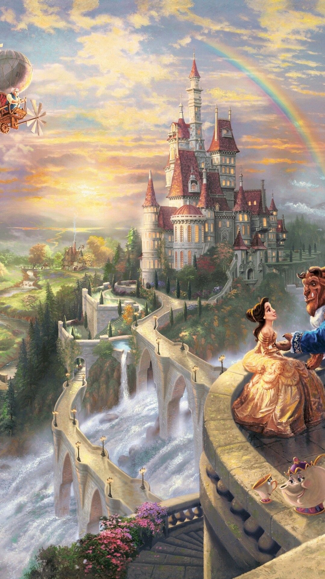 Beauty and the Beast iPhone Wallpaper Free Beauty and the Beast iPhone Background
