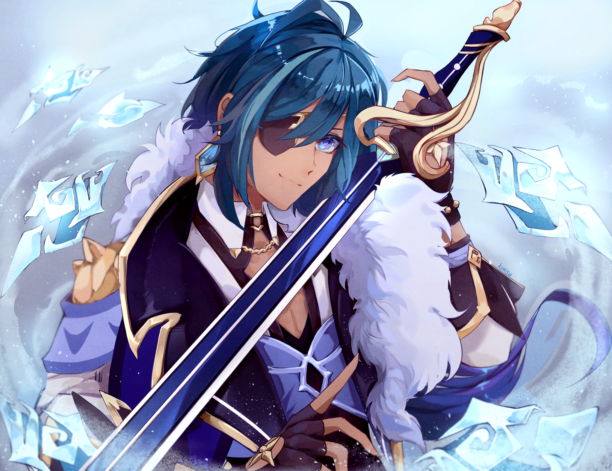 Kaeya (Genshin Impact) HD Wallpaper and Background