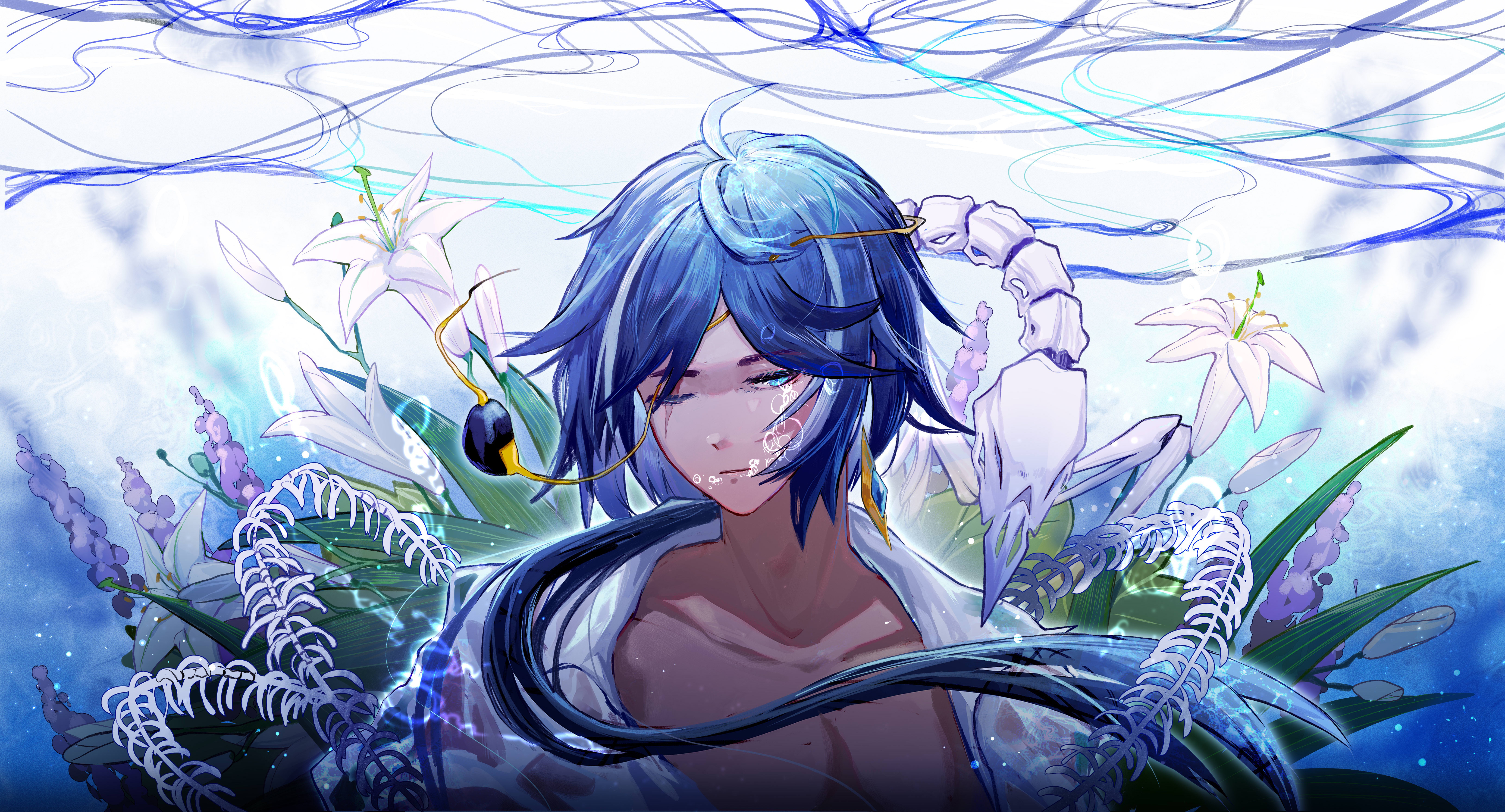 Genshin Impact 4K, Kaeya (Genshin Impact) Gallery HD Wallpaper