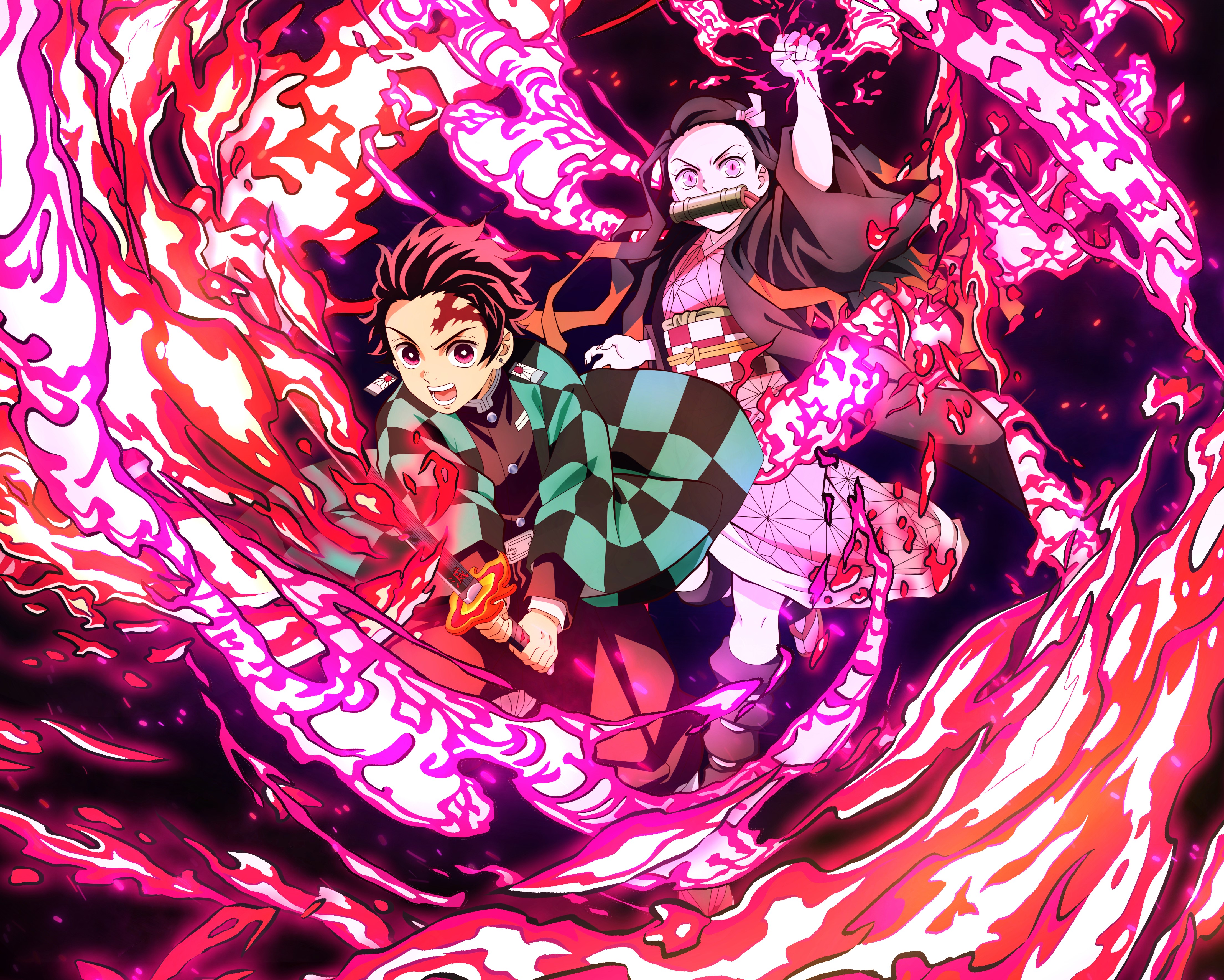 Demon Slayer: Kimetsu no Yaiba 4k Ultra HD Wallpaper by DT501061 余佳軒