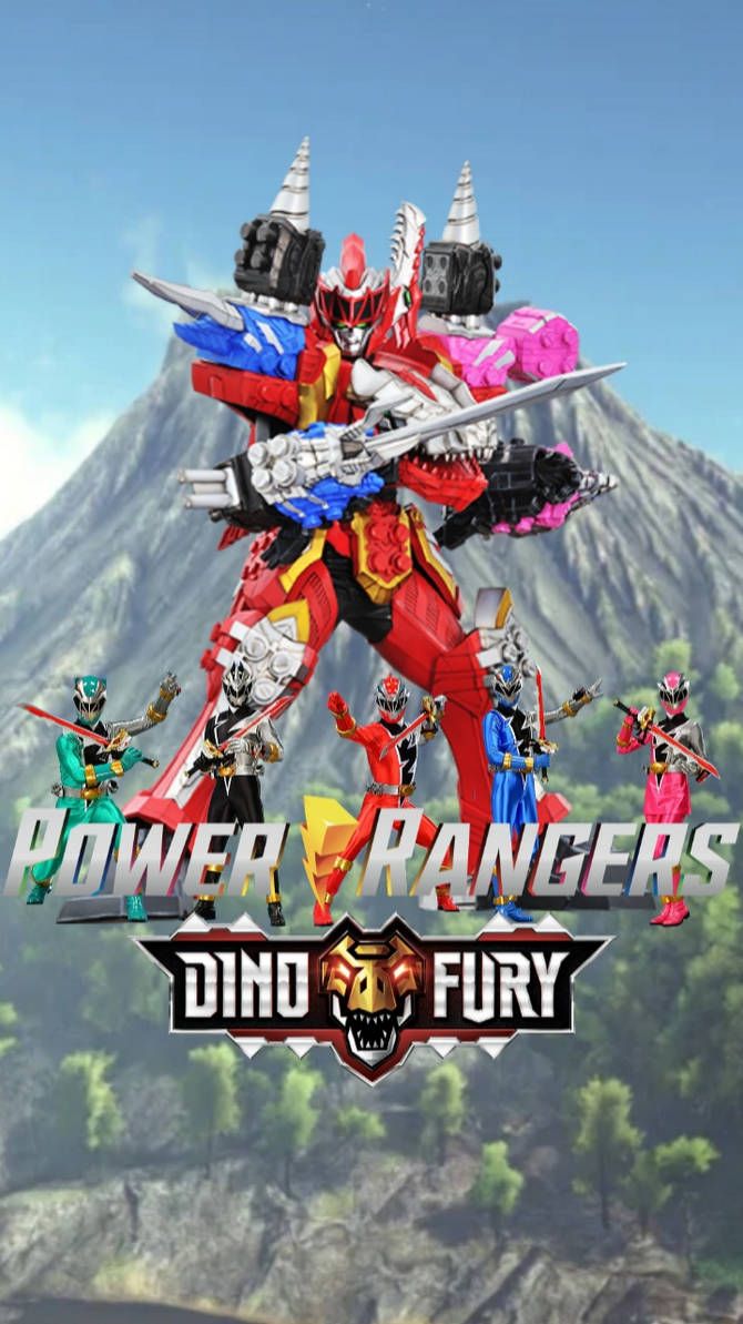 Power Rangers Dino Fury Wallpaper. Power rangers dino, New power rangers, Power rangers dino charge birthday