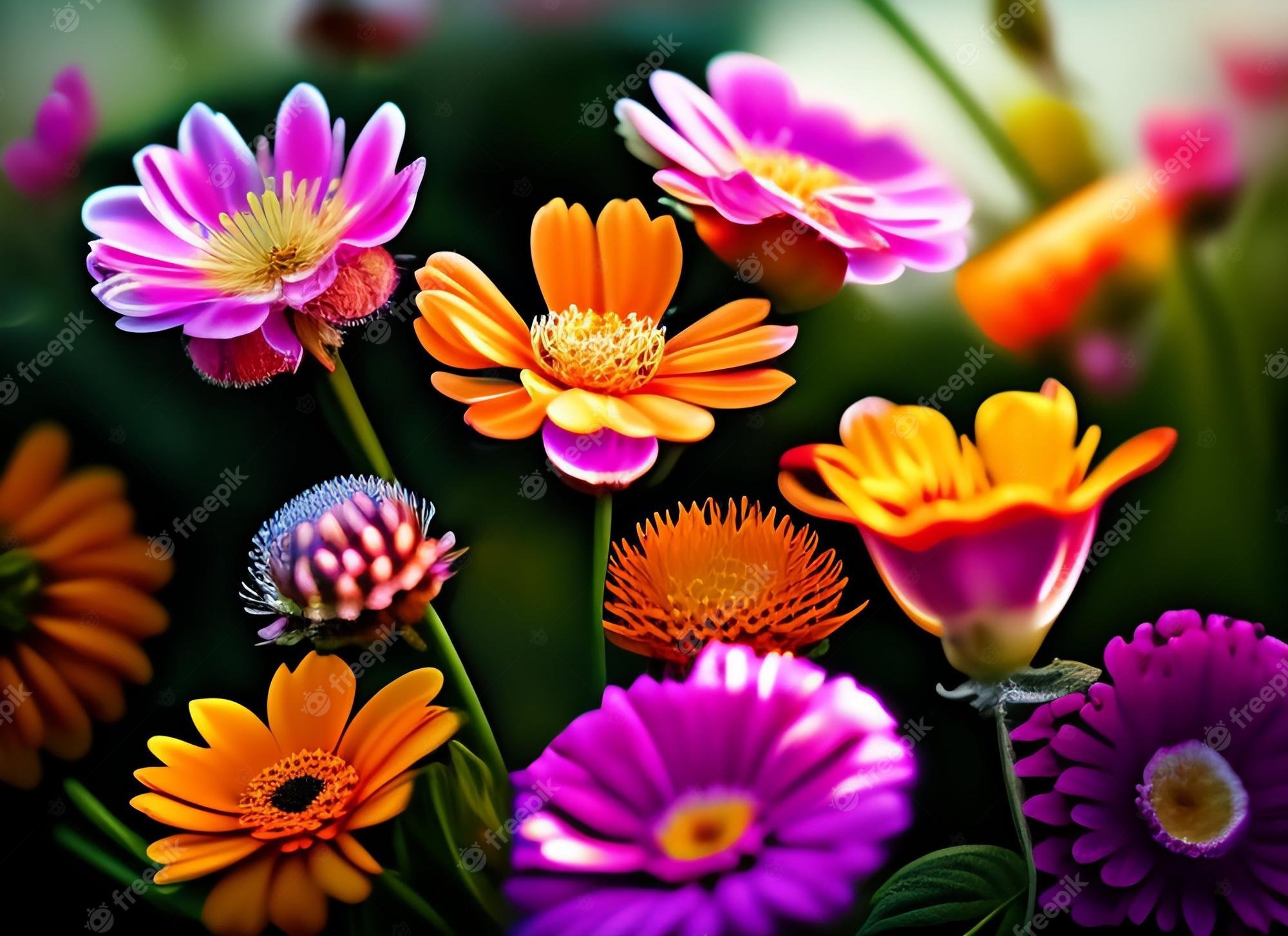 Colorful Flowers Image