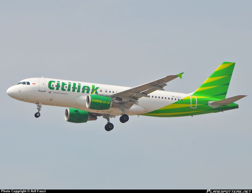 PK GLG Citilink Garuda Indonesia Airbus A320 214. Airbus, Commercial Aircraft, Aviation Geek