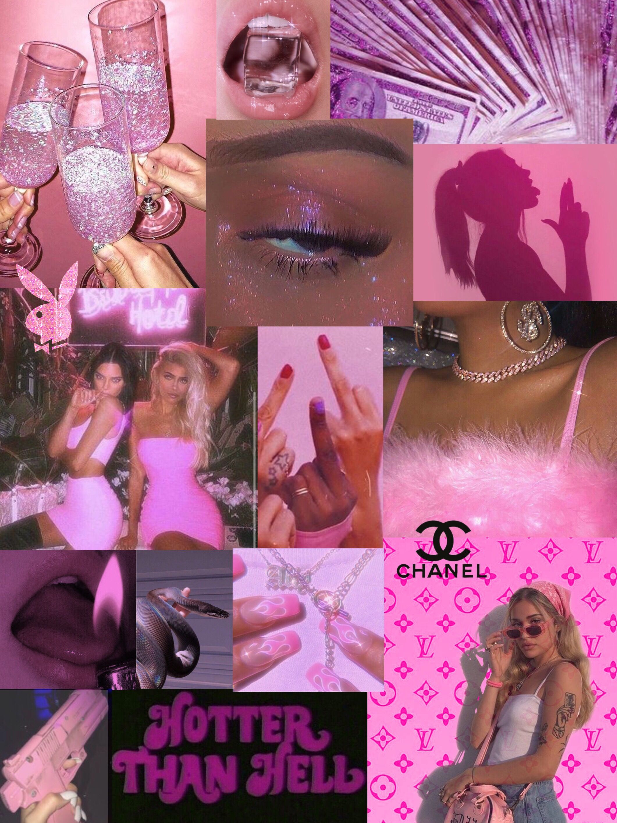 Aesthetic girly // 90s Wallpaper. Pink sparkle wallpaper, Pink wallpaper girly, Sparkle wallpaper