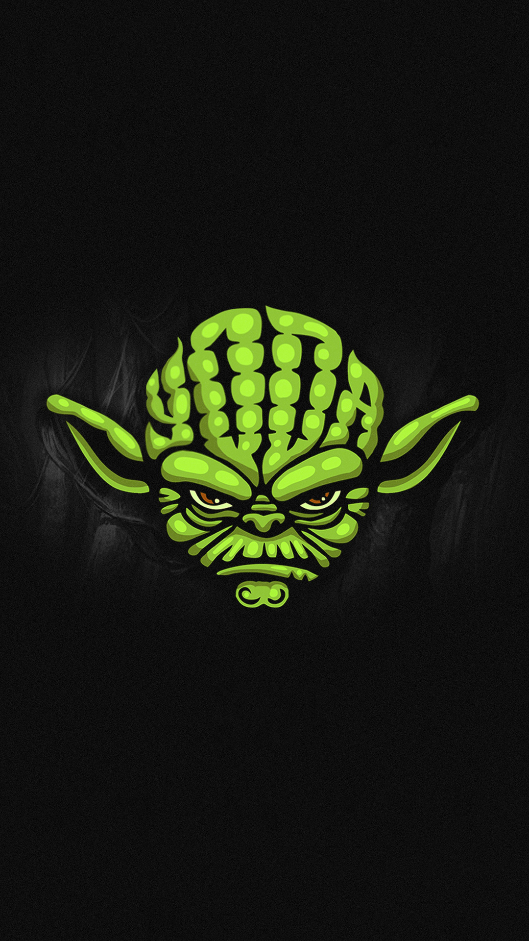 Baby Yoda Minimal SuperheroK wallpaper