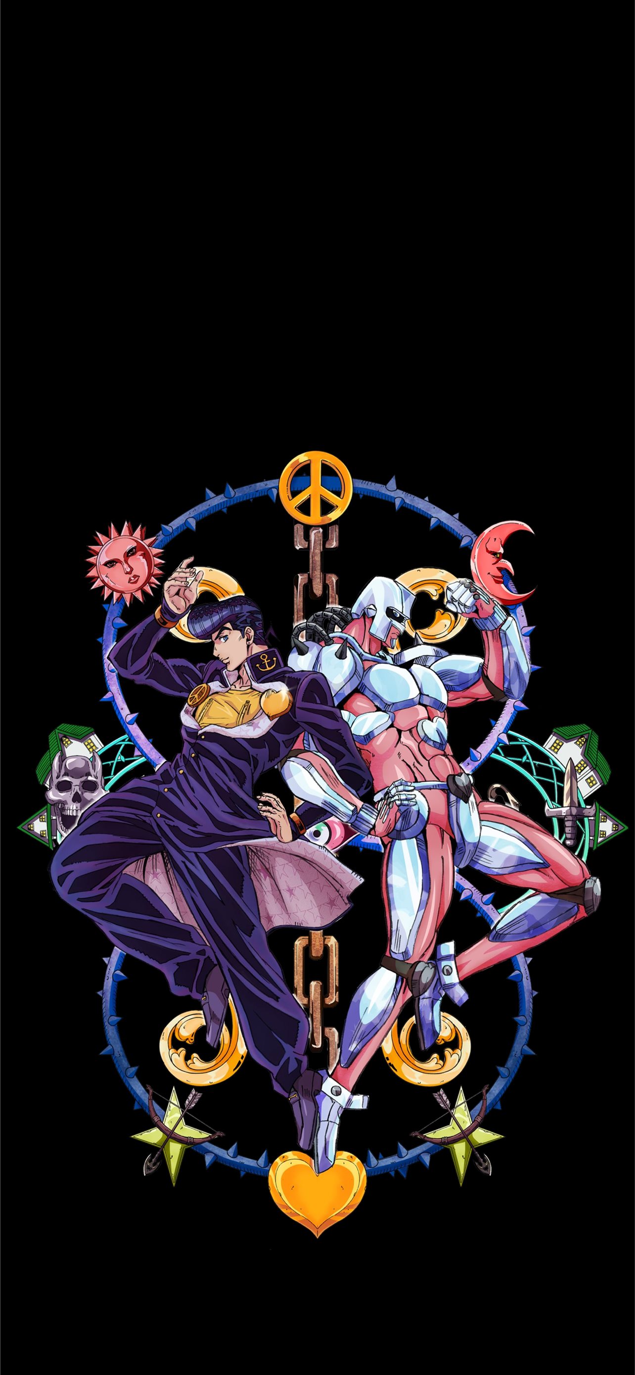 jojos bizarre adventure iPhone Wallpaper Free Download