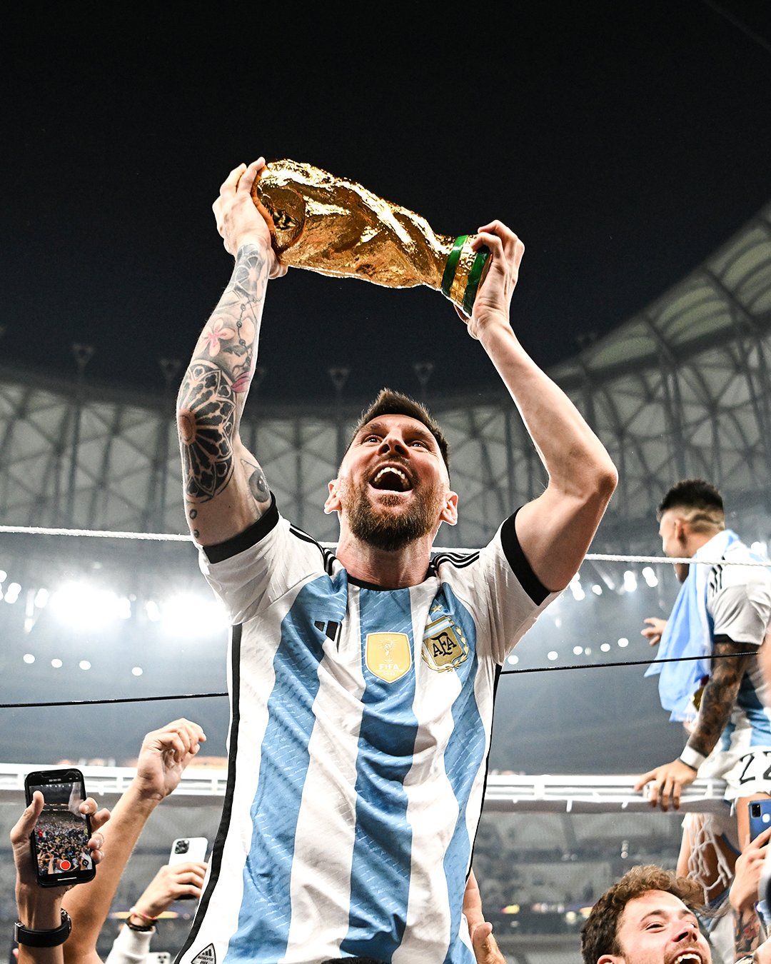 B R Football Over 42M Likes, Lionel Messi's World Cup Victory Post Is Now The Most Liked Instagram Post By A Sportsperson In History