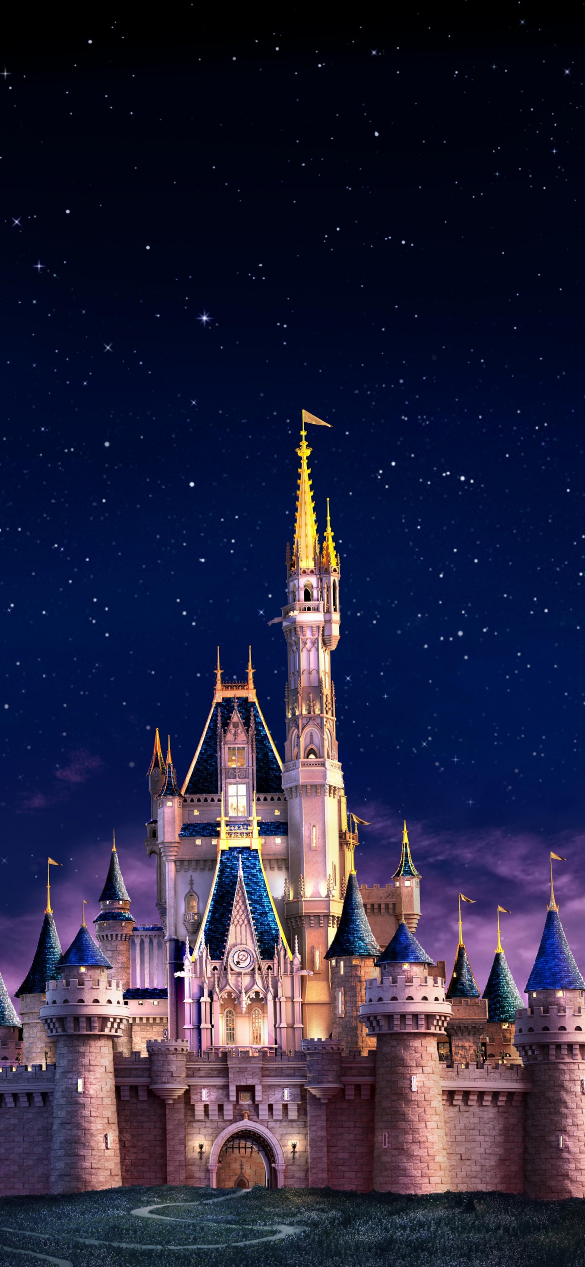 Cinderella Castle Wallpaper 4K, Walt