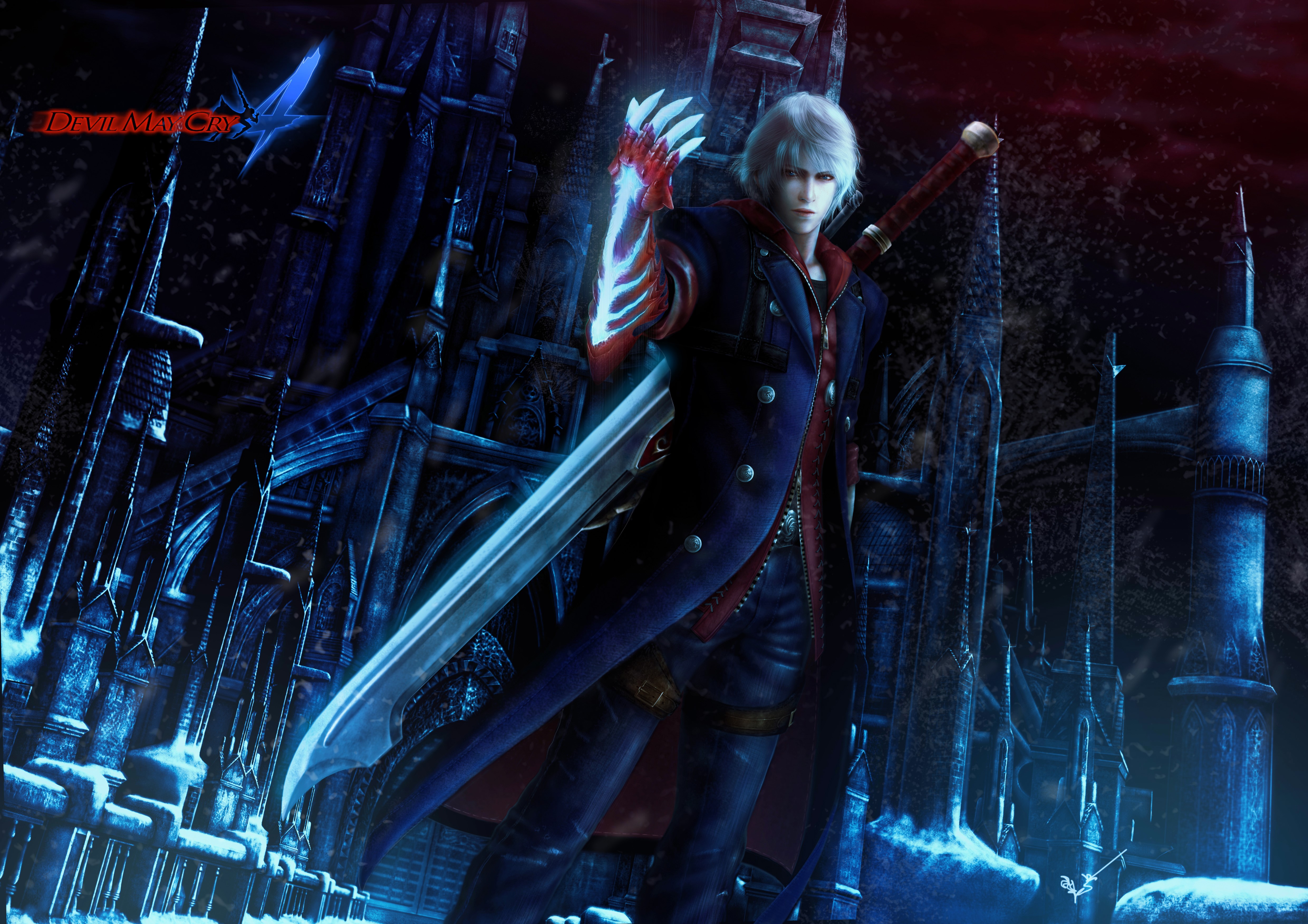 Devil May Cry 4 Special Edition Dante Wallpaper – SyanArt Station