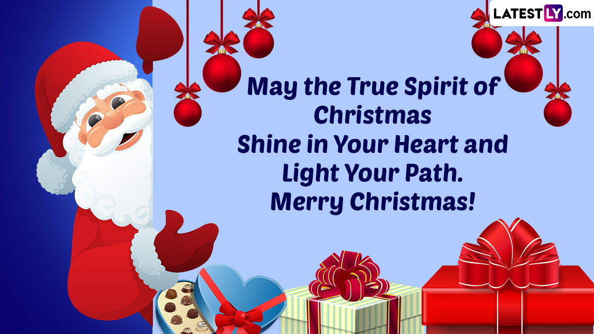 Merry Christmas 2022 Image and HD Wallpaper for Free Download Online: Xmas Messages, Quotes and SMS To Wish Loved Ones on the Festive Holiday