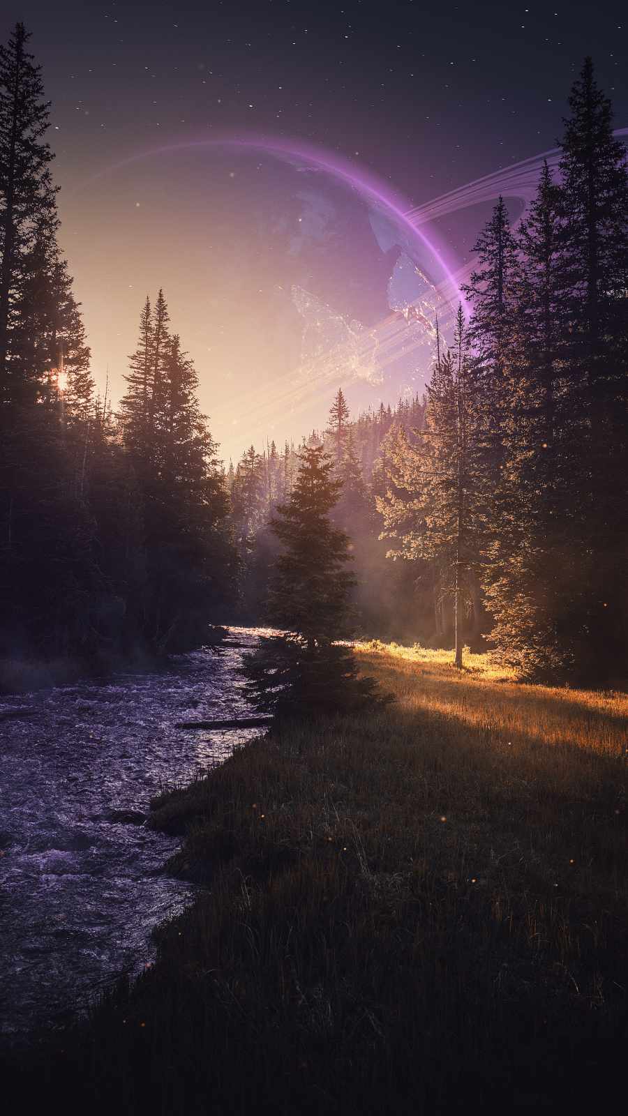 Outer Space Nature Wallpaper, iPhone Wallpaper