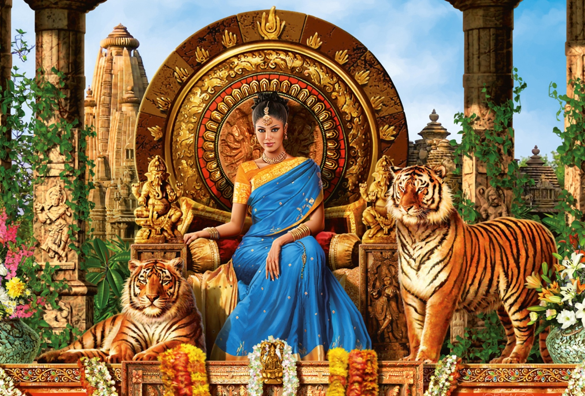 Free download Tiger Queen India Full HD Fond dcran and Arrire [1920x1300] for your Desktop, Mobile & Tablet. Explore Nefertiti HD Wallpaper. Nefertiti Wallpaper, Desktop Background Hd, Snow Wallpaper HD