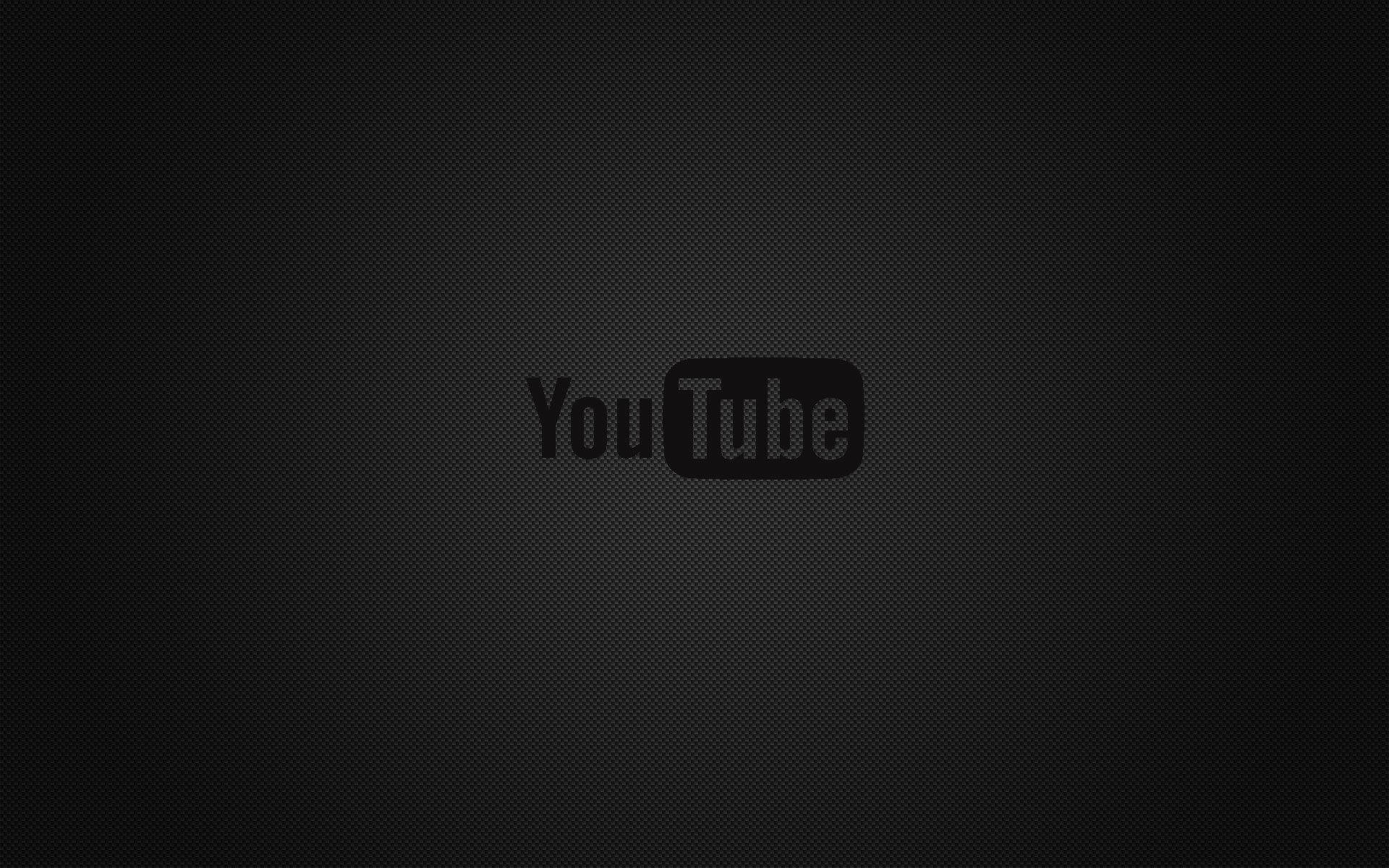 Youtube Logo Black Background