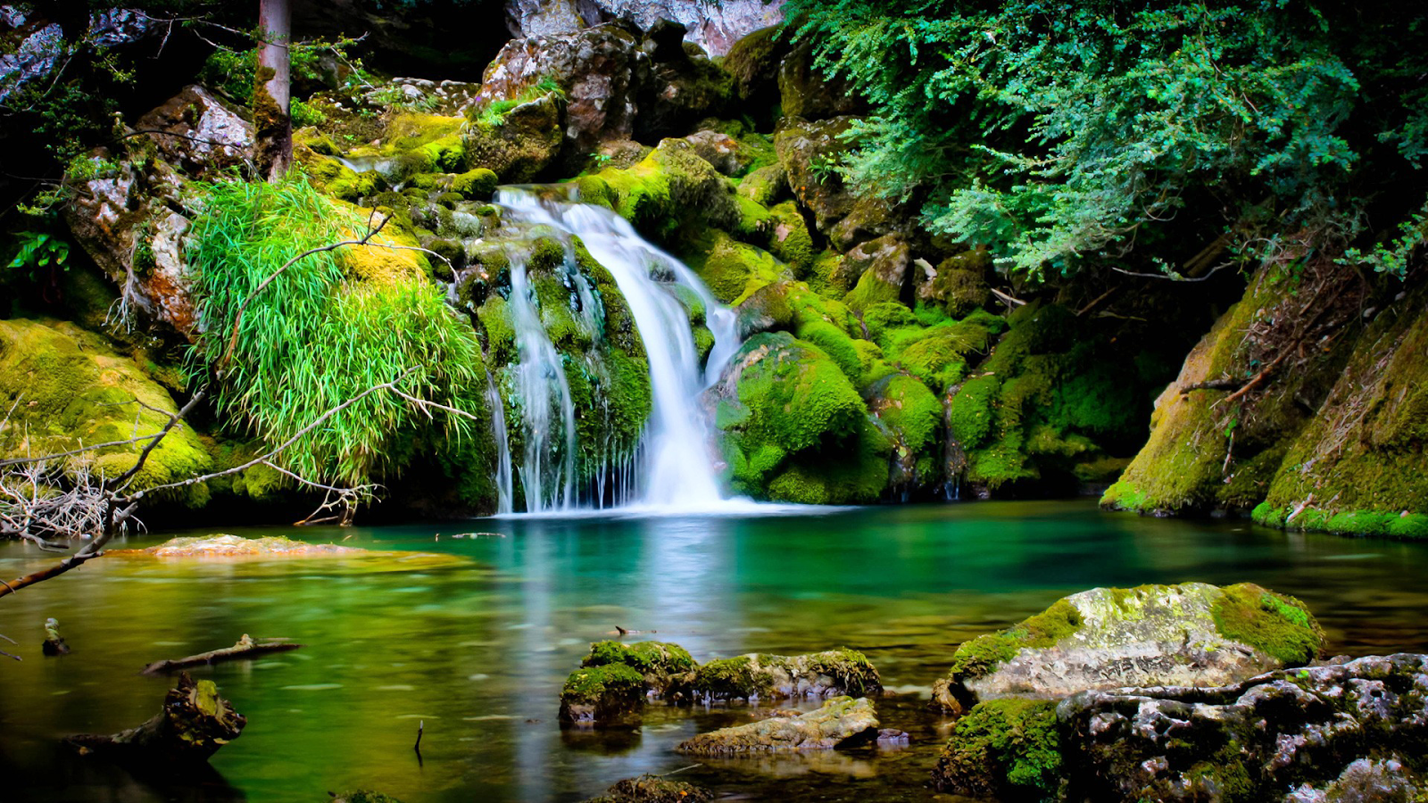 Free download Beautiful Landscape Waterfall Spring Desktop Wallpaper [ 1600x900] for your Desktop, Mobile & Tablet. Explore Pretty Spring Wallpaper for Desktop. Pretty Picture For Wallpaper, Pretty Wallpaper For Free