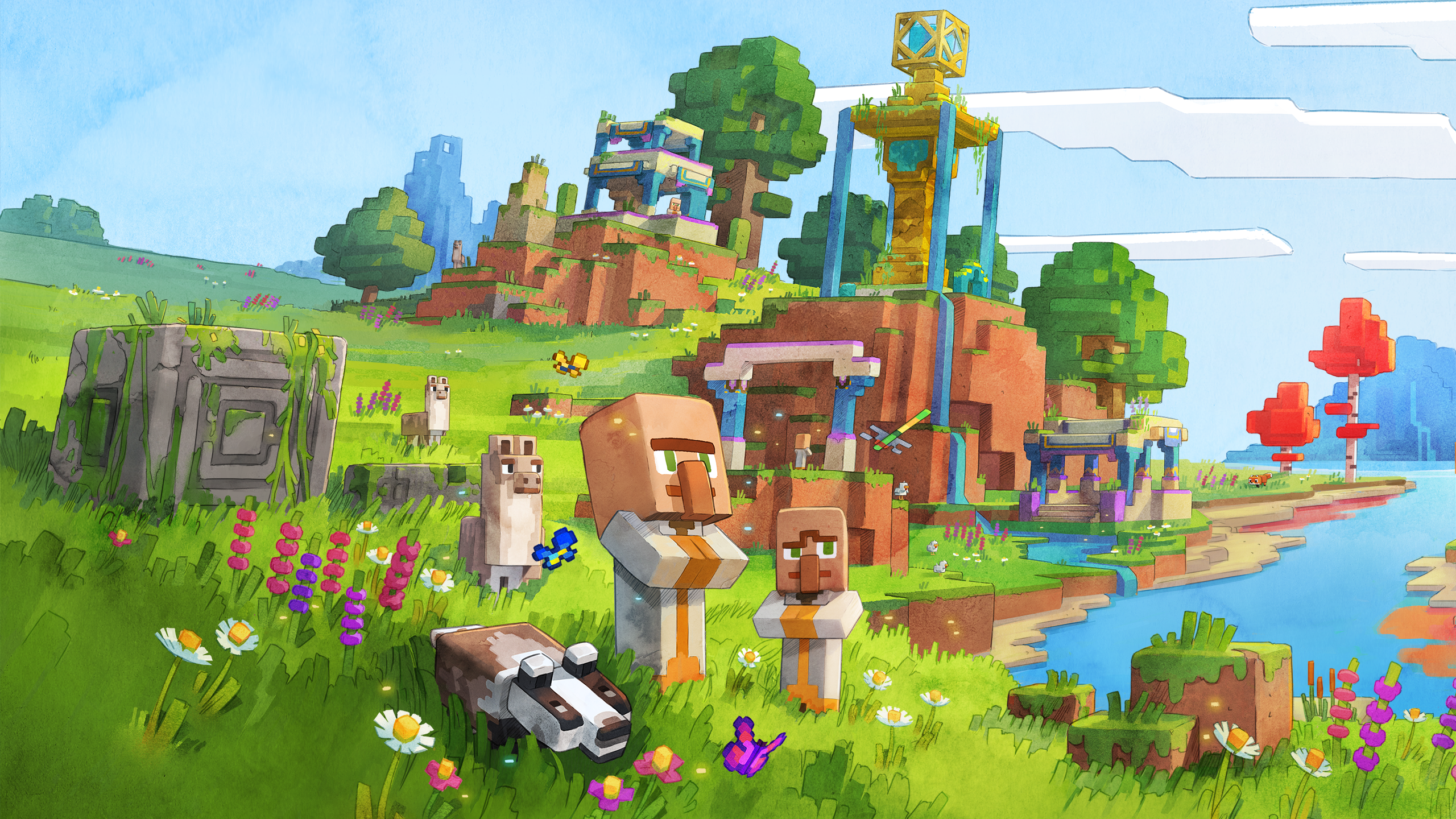 Minecraft Legends HD Wallpaper and Background