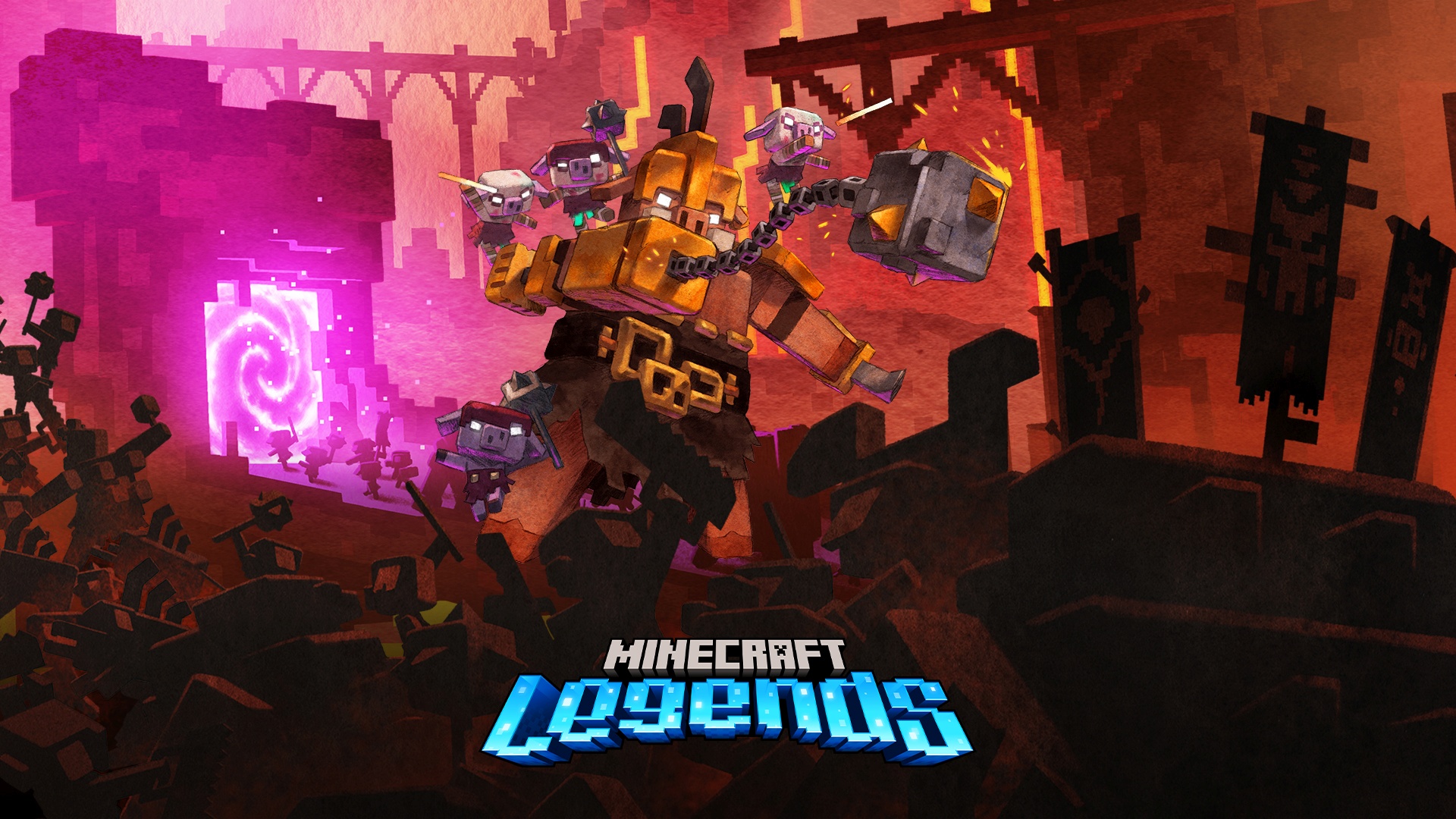 Minecraft Legends Hero Image