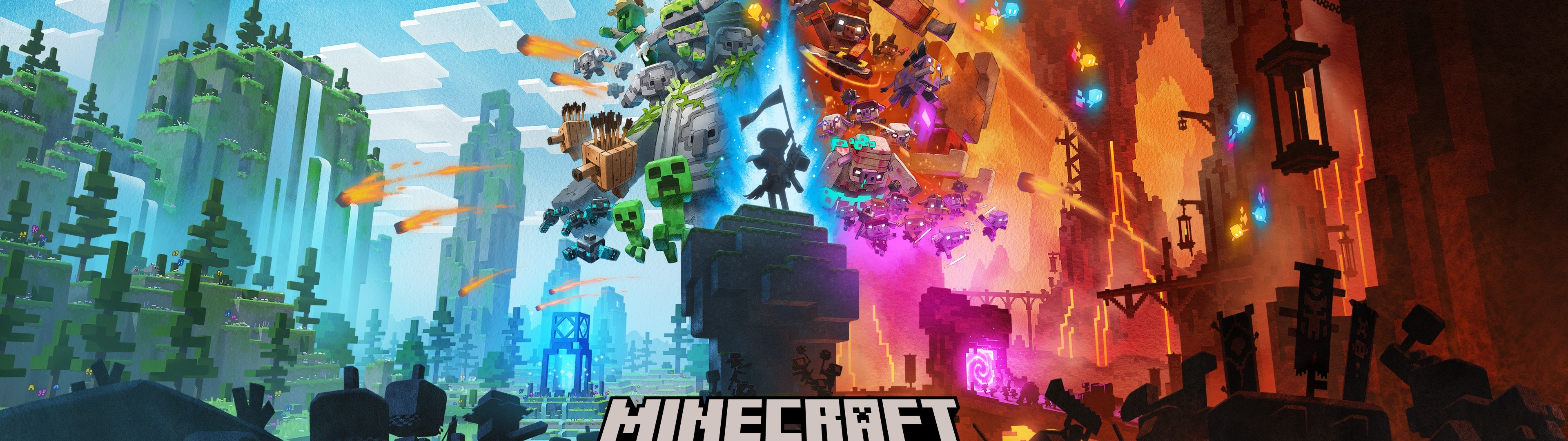 Minecraft Legends Wallpaper 4K, 2023 Games, PC Games, Games