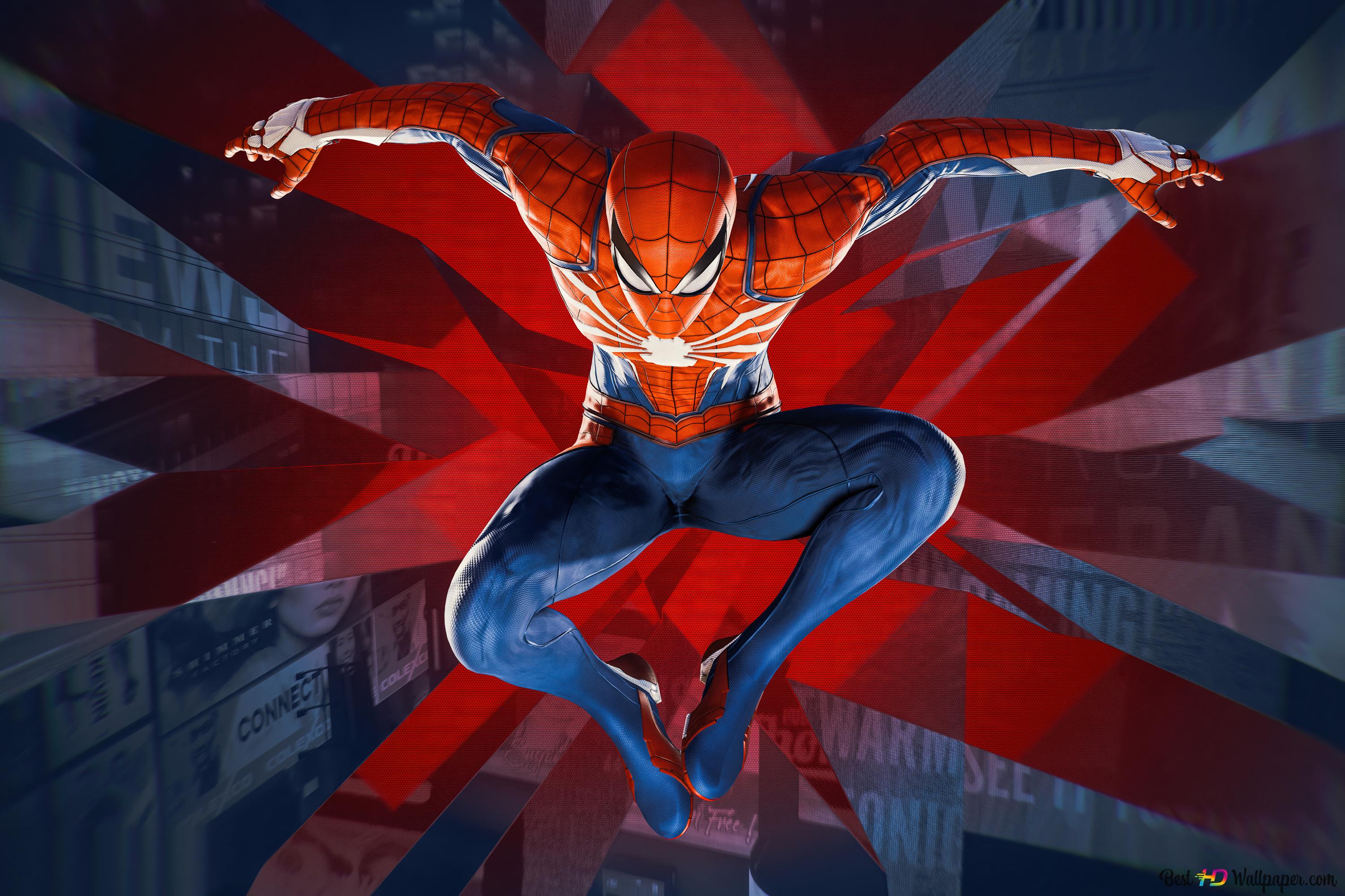 Spider Man Ps5 Marvel Video Game 8K Wallpaper Download