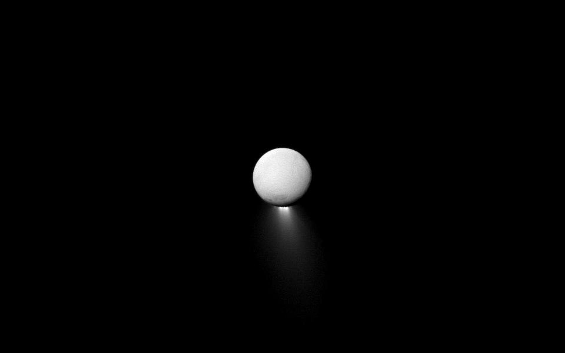 Enceladus's Plume Wallpaper