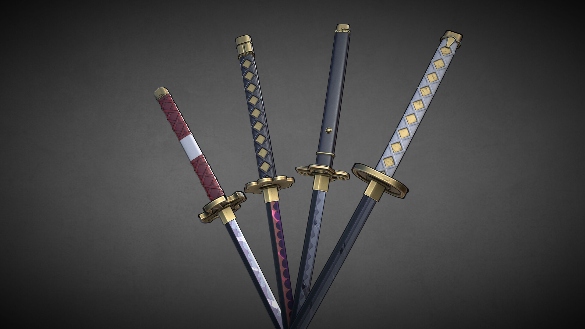 OnePiece Fanart (Zoro's swords)