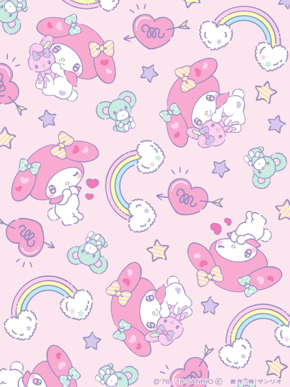 from Hello Kitty Collage. Hello kitty background, Hello kitty wallpaper, Hello kitty art