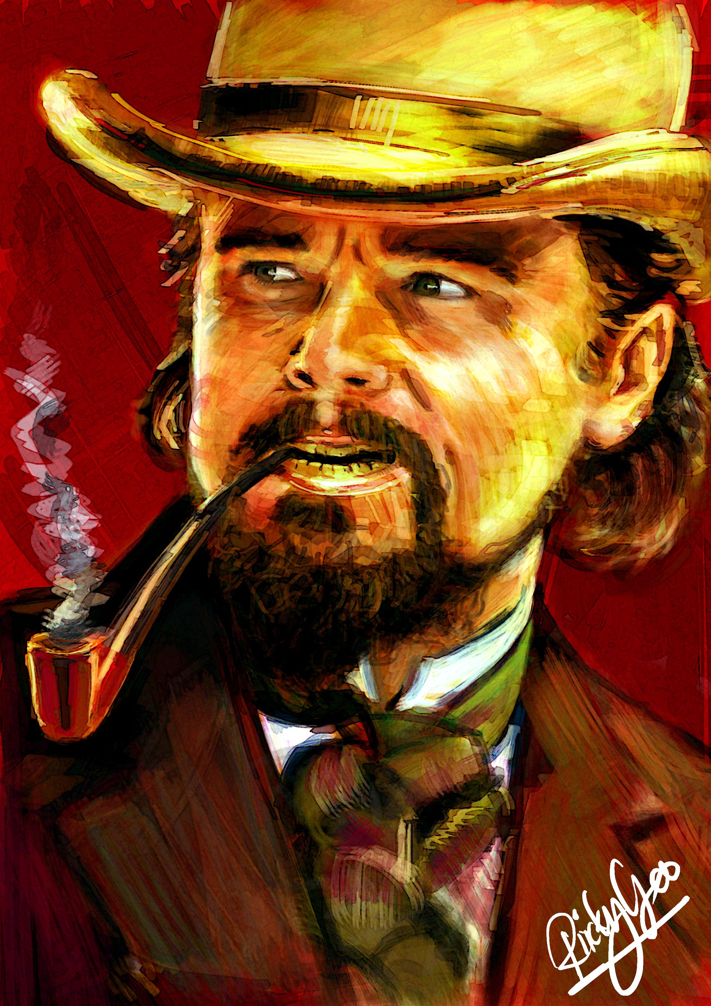 Calvin Candie Unchained. Django unchained, Tarantino films, Western movies