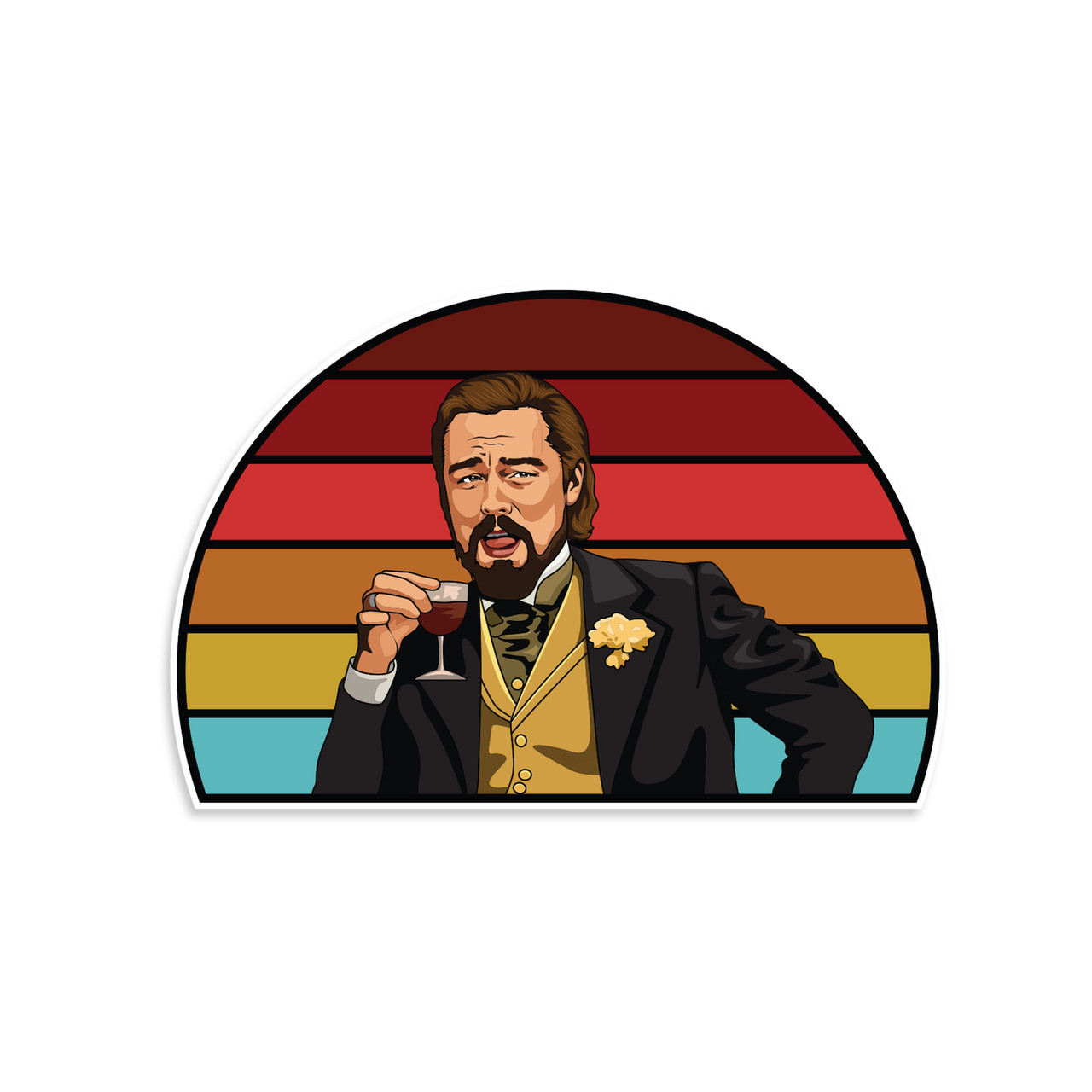 Calvin Candie Django Unchained Sticker