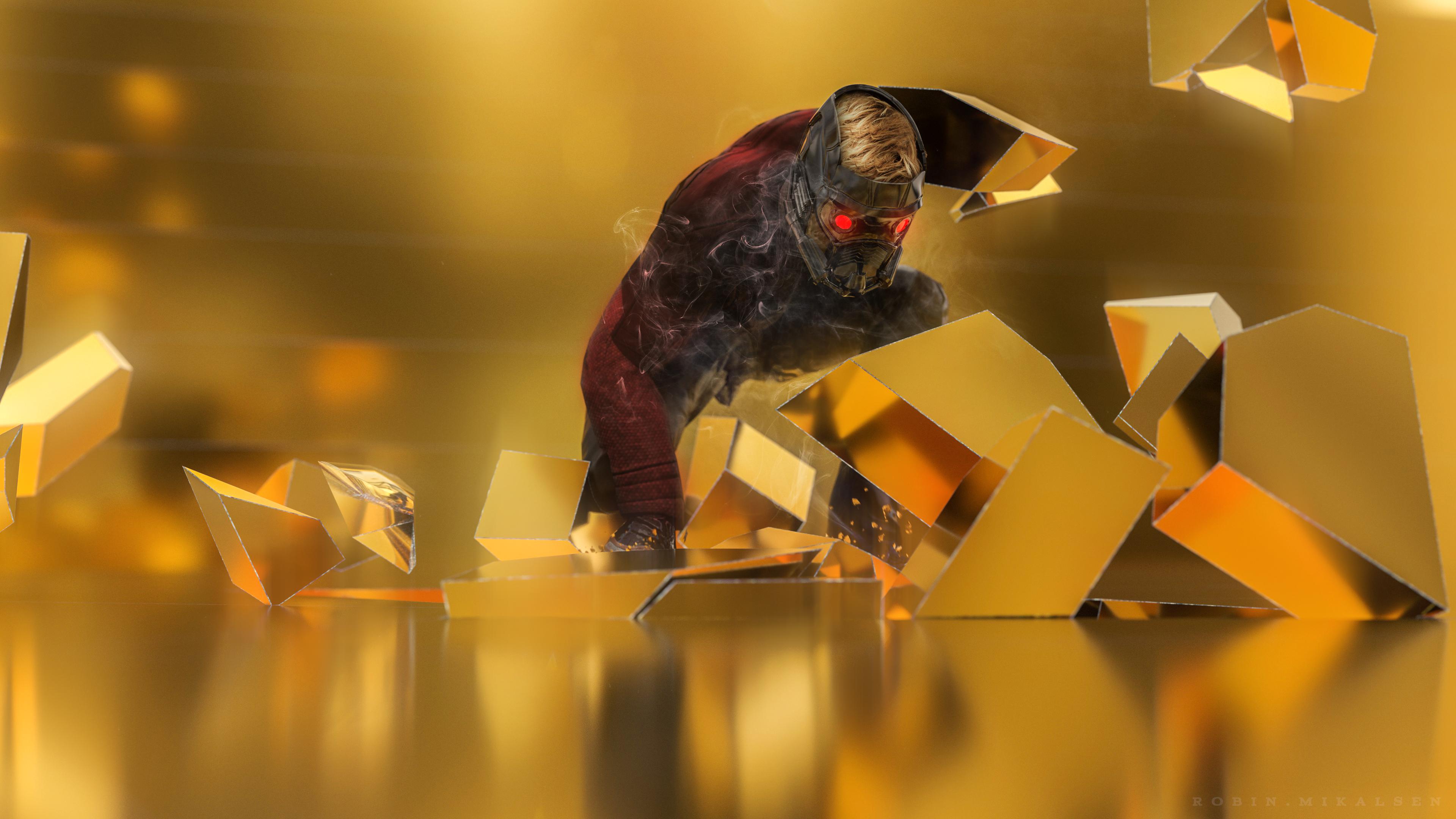 Wallpaper 4k Star Lord In Guardians Of The Galaxy Vol 3 Wallpaper