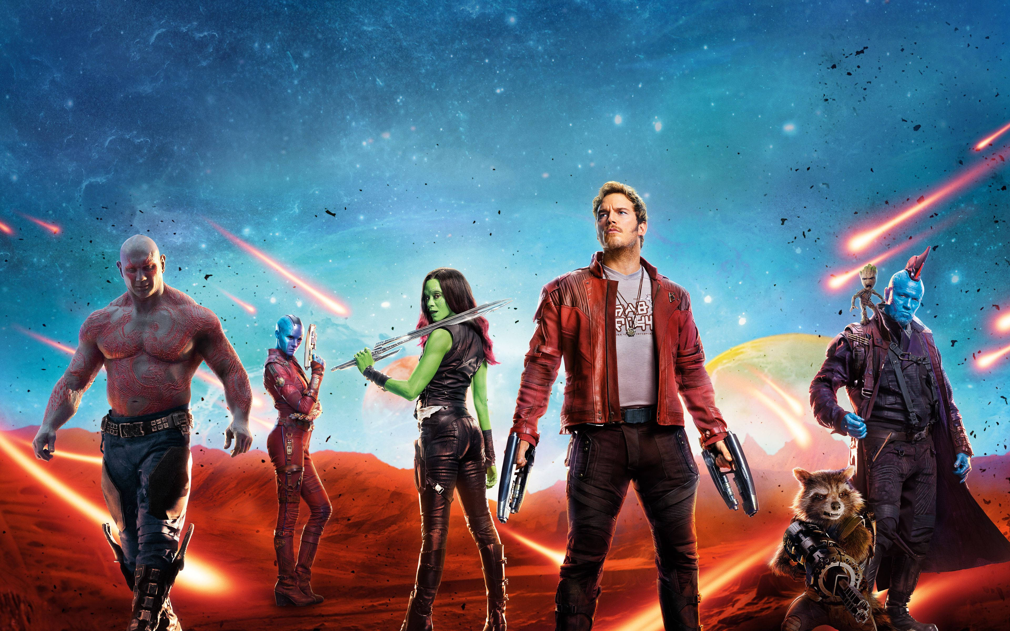 Download Guardians Of The Galaxy Vol. 2 Lasers Wallpaper