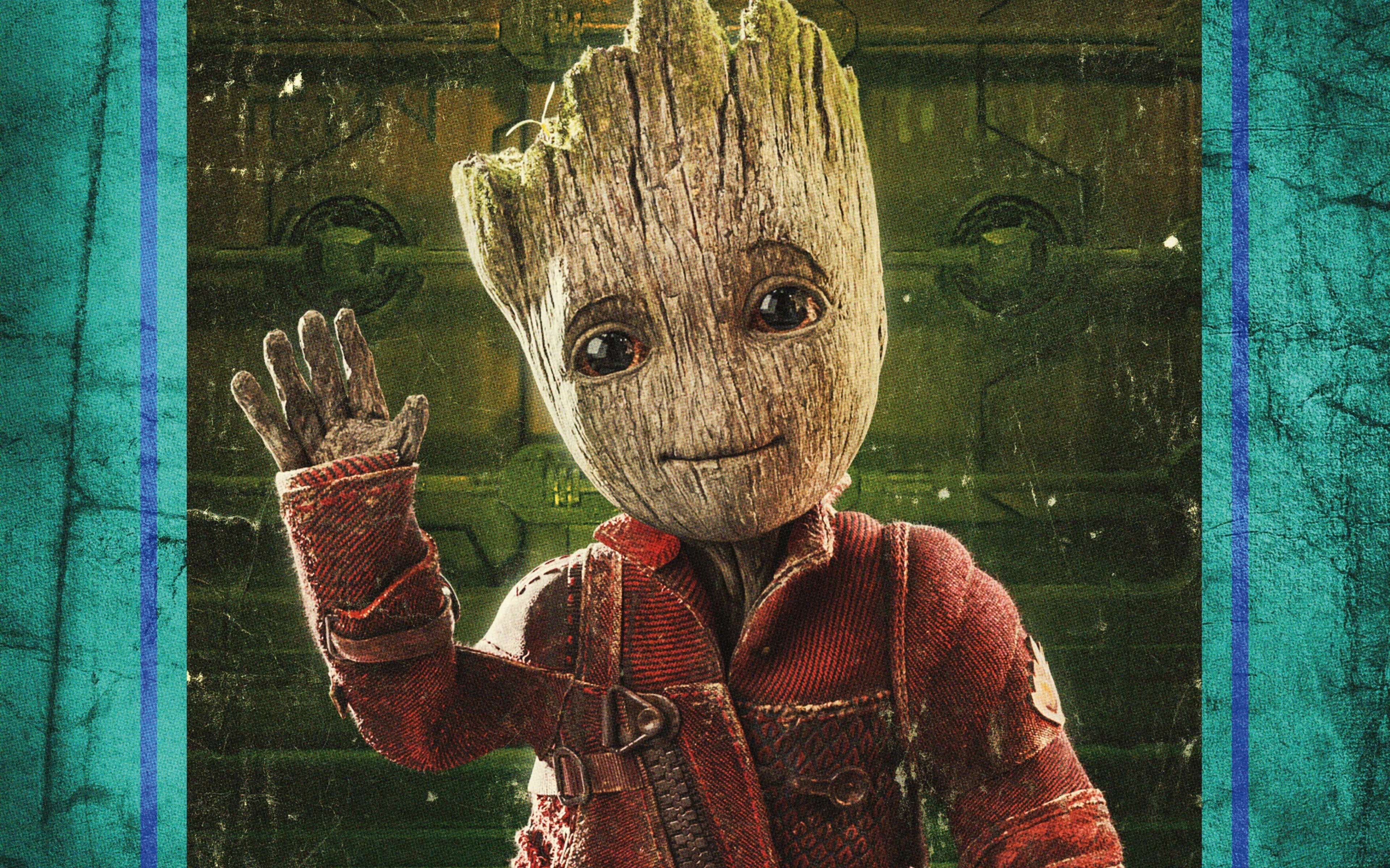 Download wallpaper 3840x2400 baby groot, guardians of the galaxy vol. 2, movie 4k wallaper, 4k ultra HD 16:10 wallpaper, 3840x2400 HD background, 4576