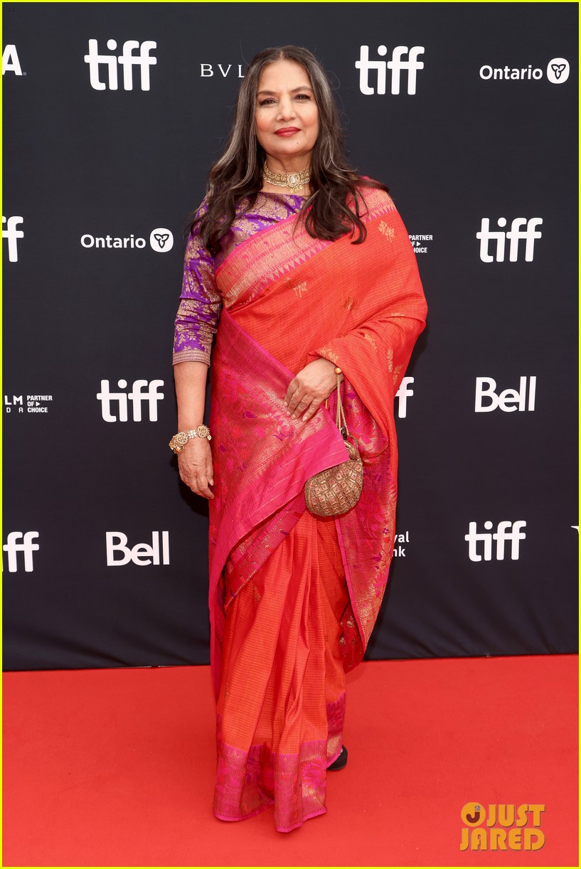 Lily James Attends The TIFF Premiere Of Her New Rom Com 'What's Love Got To Do With It?': Photo 4817183 Toronto Film Festival, Lily James, Sajal Aly, Shabana Azmi Photo