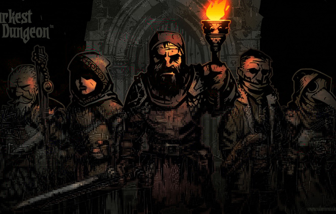 Wallpaper RPG, Darkest Dungeon, Red Hook Studios image for desktop, section игры