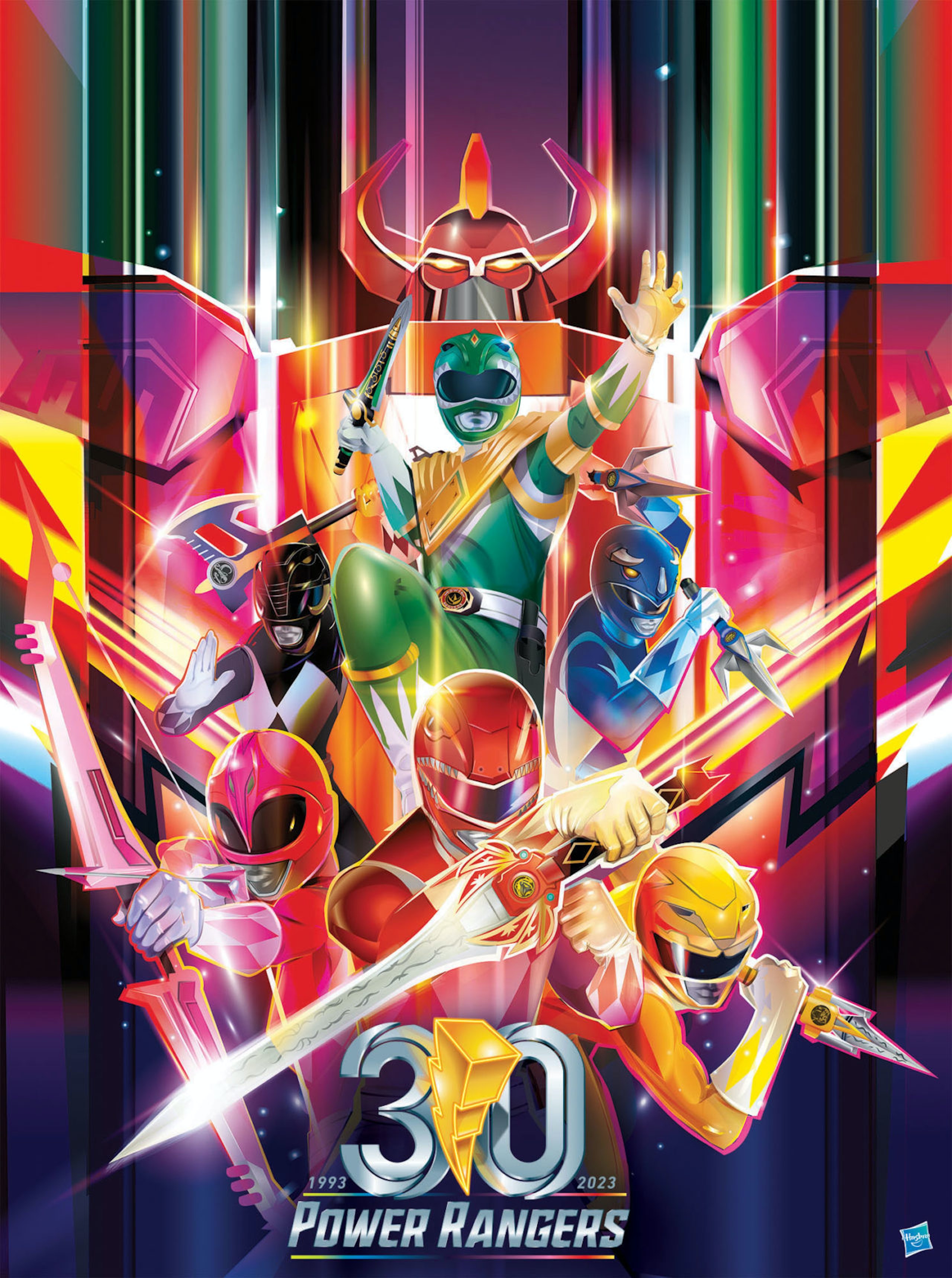 Mighty Morphin Power Rangers 30th Anniversary r/iWallpaper