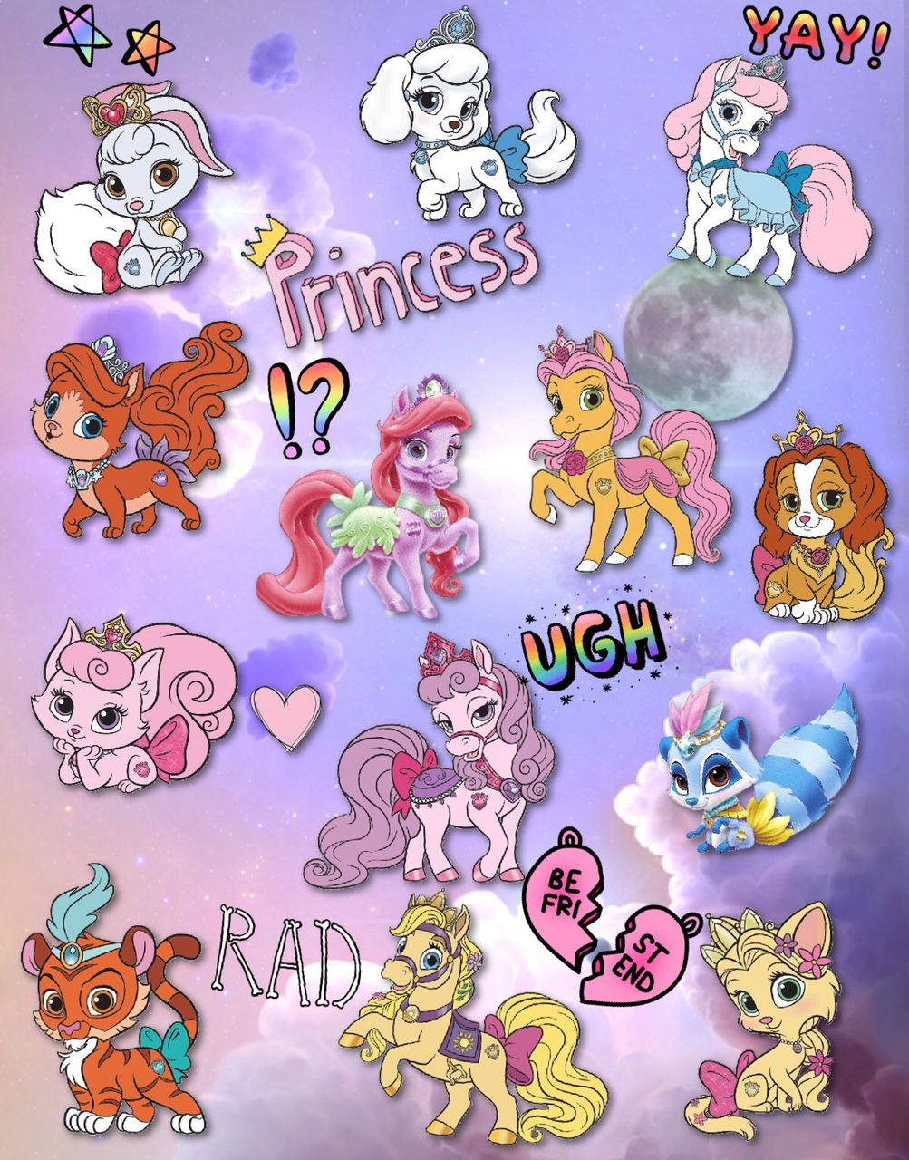 Palace Pets Wallpaper