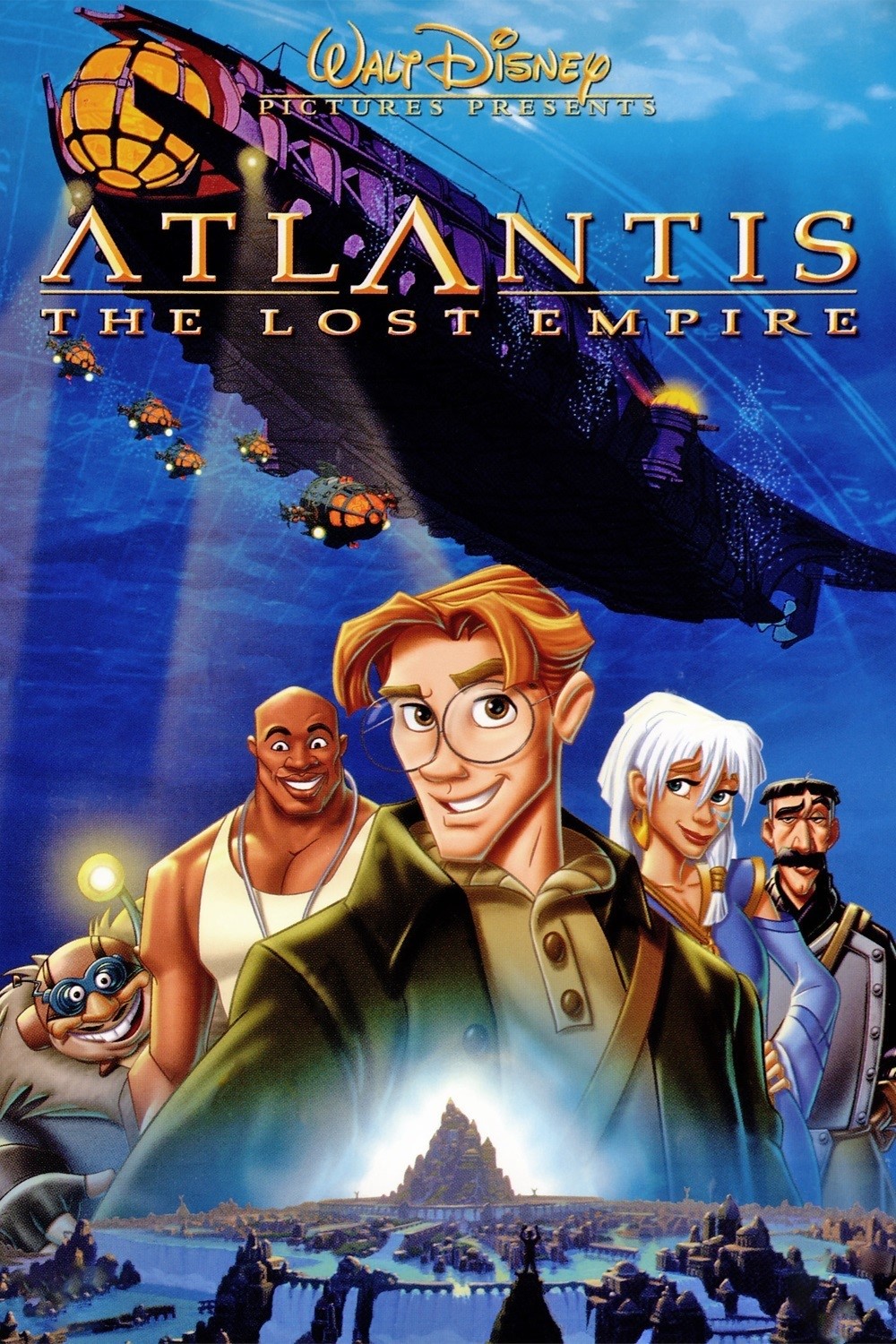 animated movies, Atlantis: The Lost Empire, Disney, movie poster Gallery HD Wallpaper