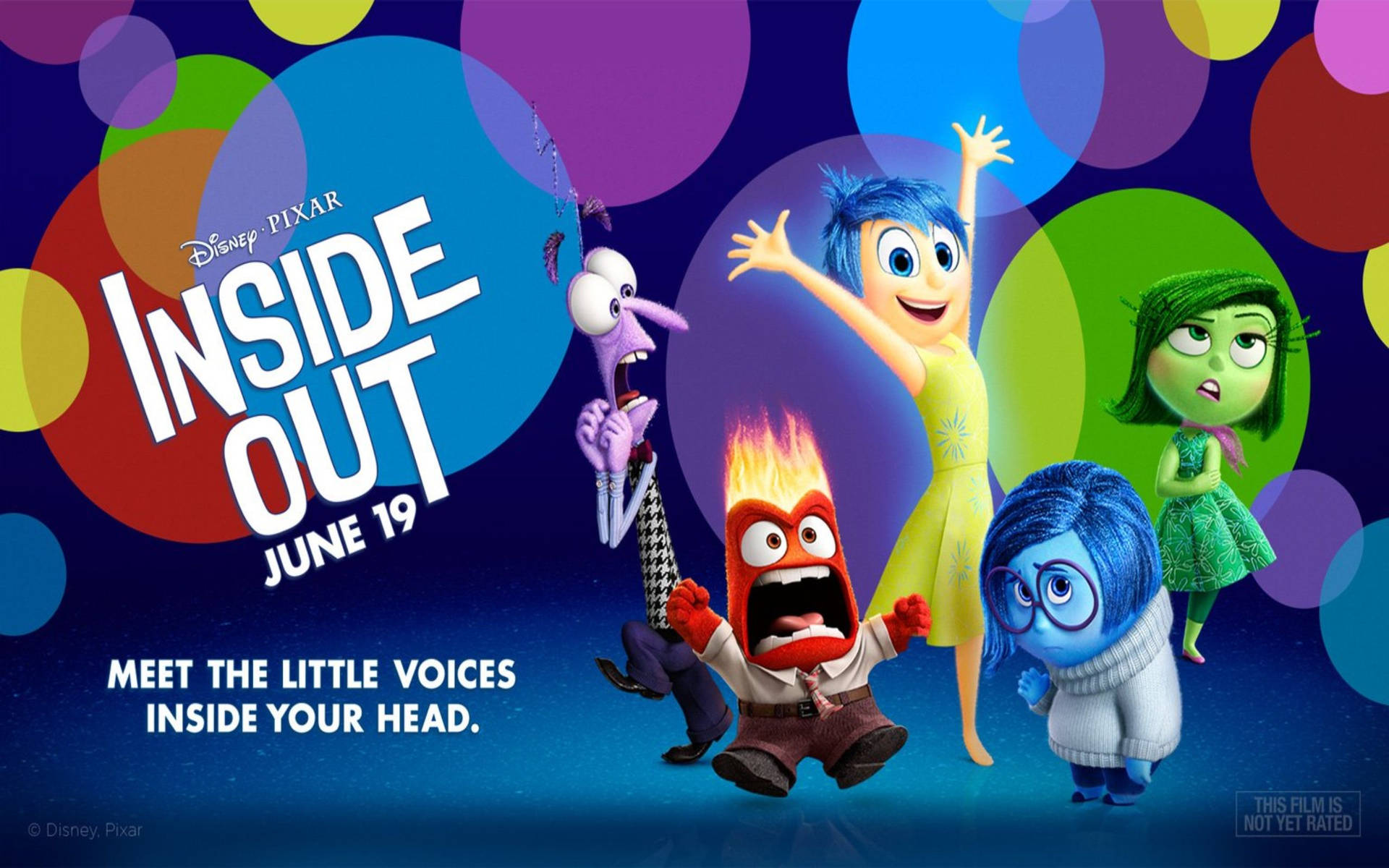 Download Inside Out Movie Poster Wallpaper