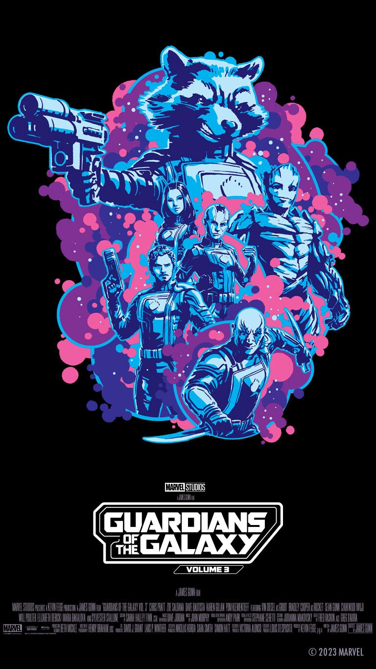 Get Ready For One Last Ride With Mobile And Video Call Wallpapers Inspired By Marvel Studios' Guardians Of The Galaxy Volume 3