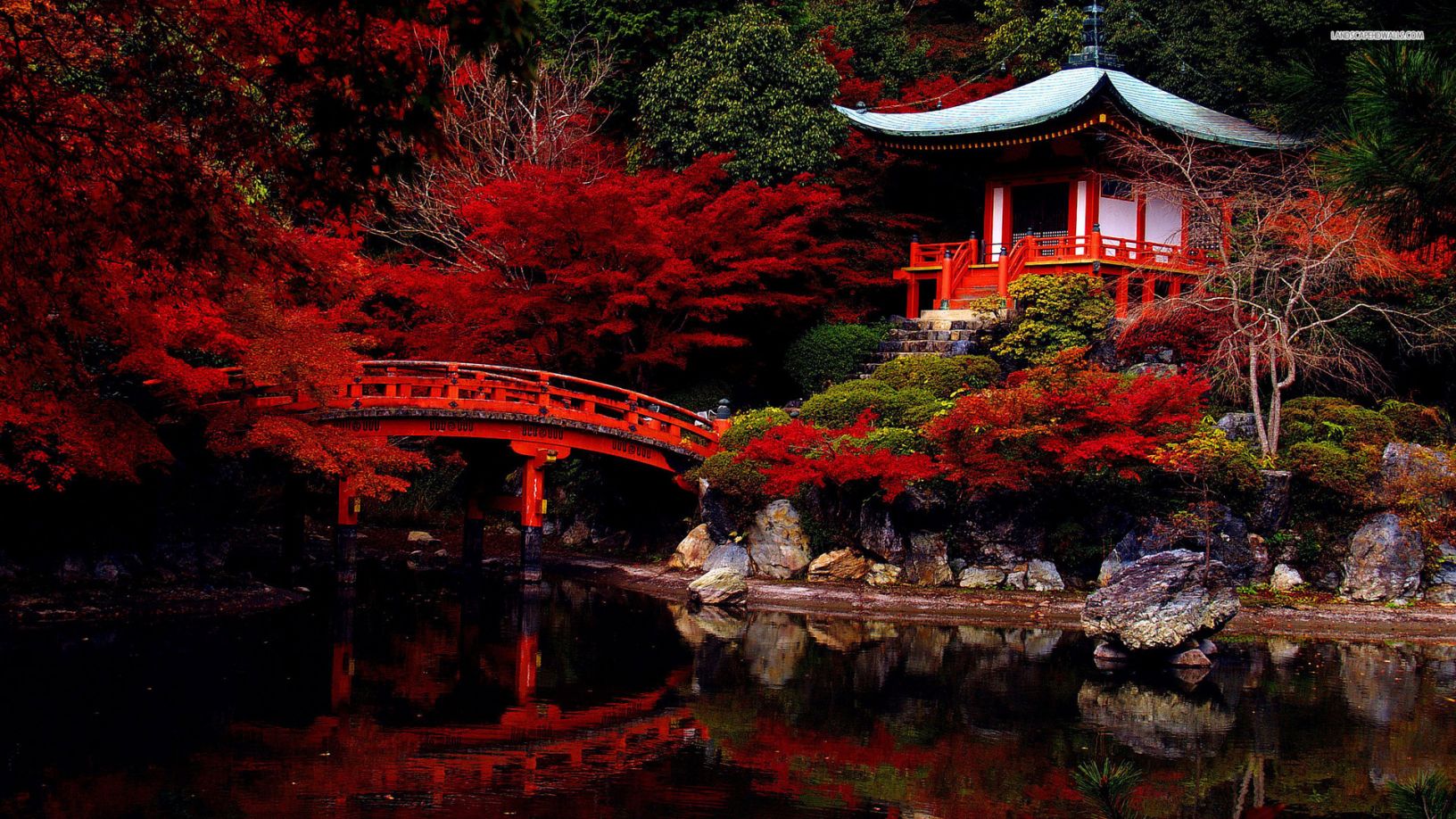 Japanese Tea Garden Wallpaper