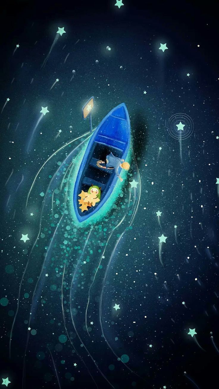 Art paint ocean ligth dark. Dreamy art, Ocean art, Scenery wallpaper