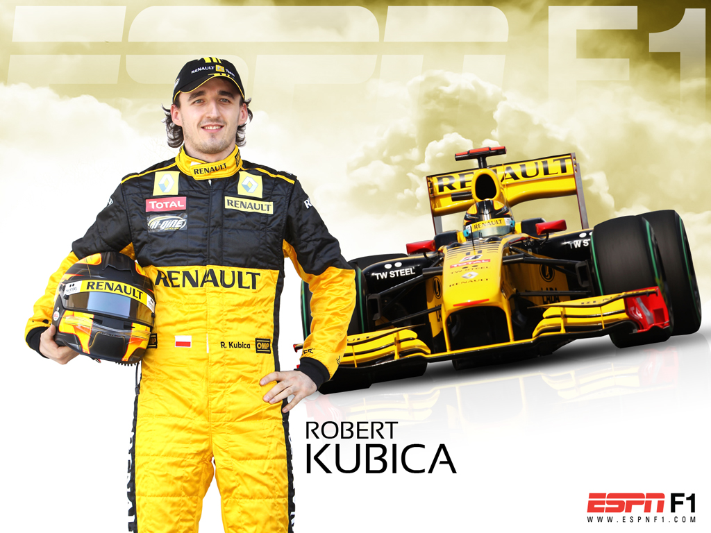Robert Kubica 2010. Formula 1 wallpaper
